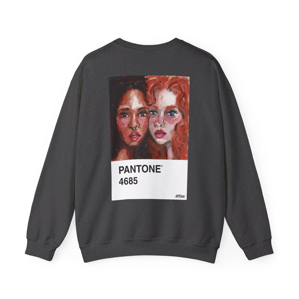 Pantone 8 Unity Sweatshirt with Art on Back