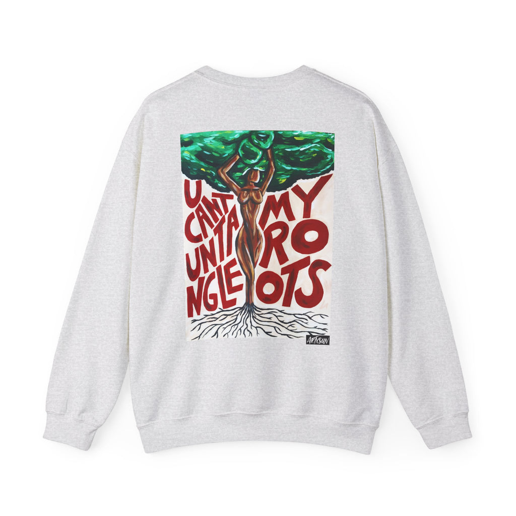 My Roots Sweatshirt with Art on Back