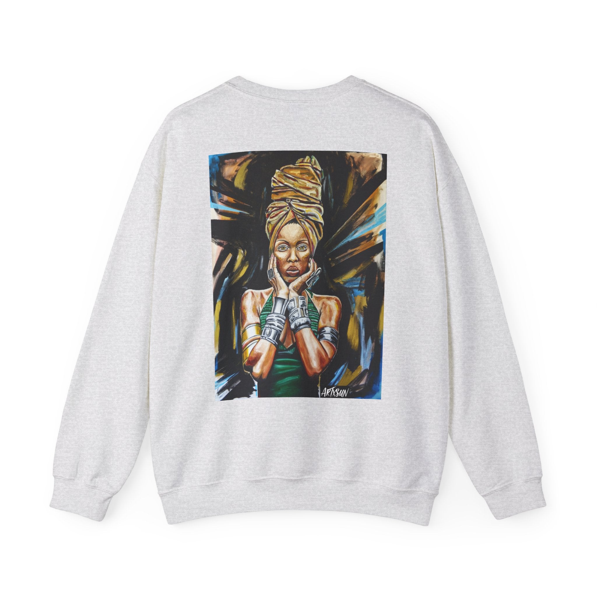 Erykah Badu Sweatshirt with Art on Back