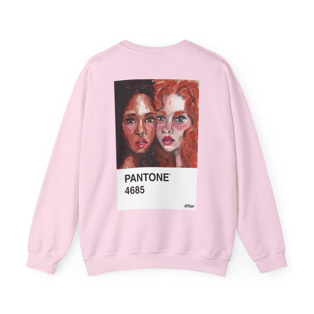 Pantone 8 Unity Sweatshirt with Art on Back