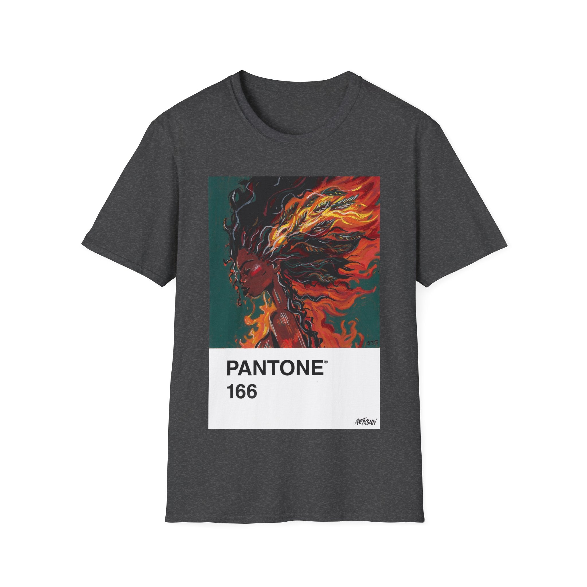 Pantone 4 Fire Short Sleeve Shirt