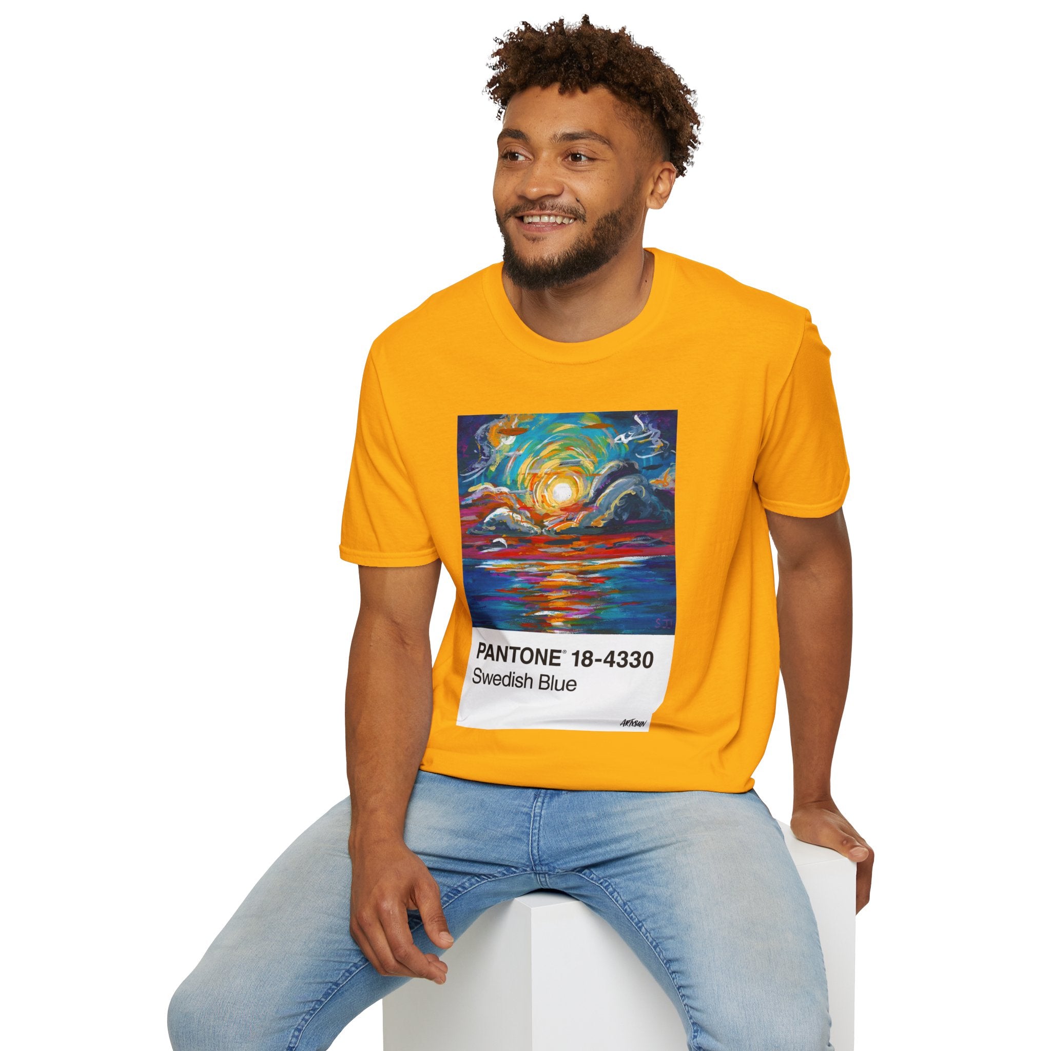 Pantone 18 Sunset Short Sleeve Shirt