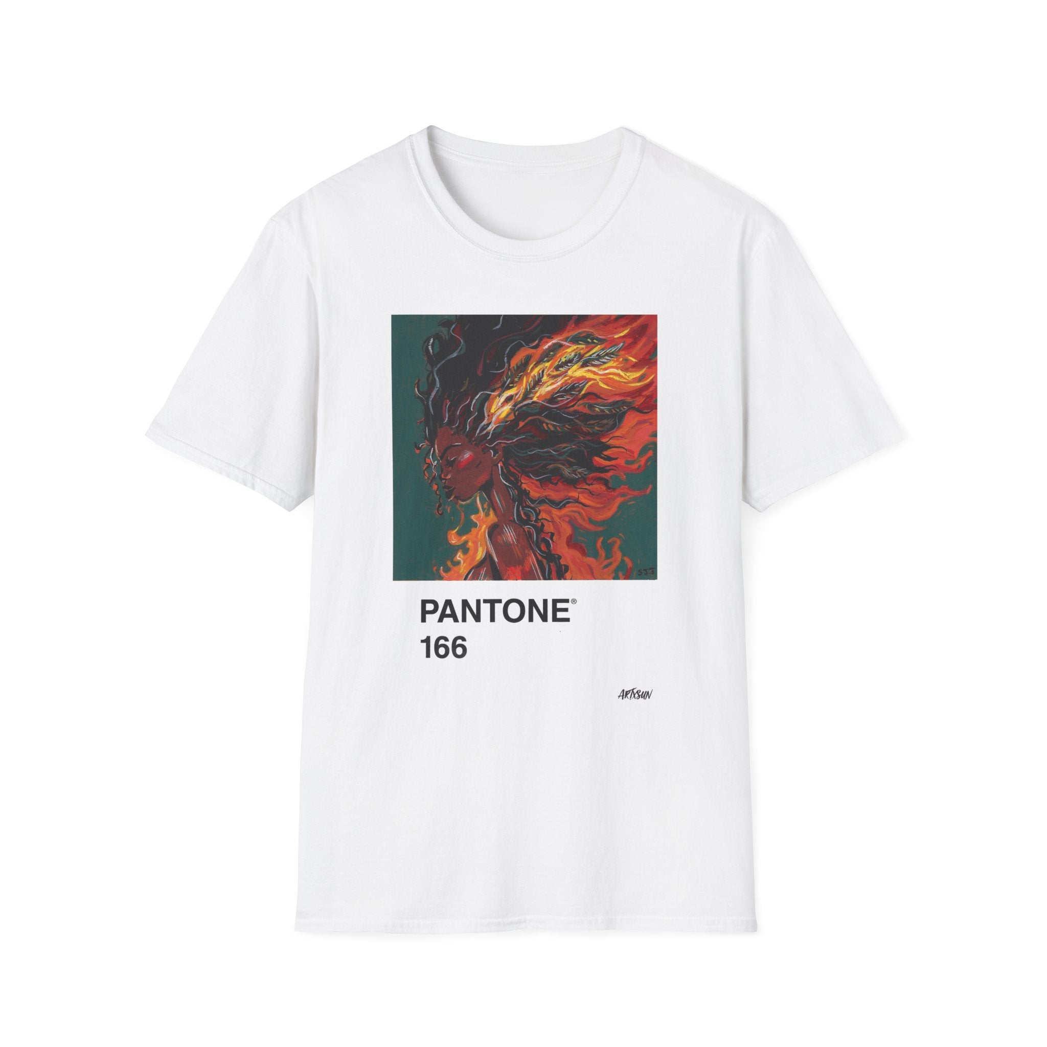 Pantone 4 Fire Short Sleeve Shirt