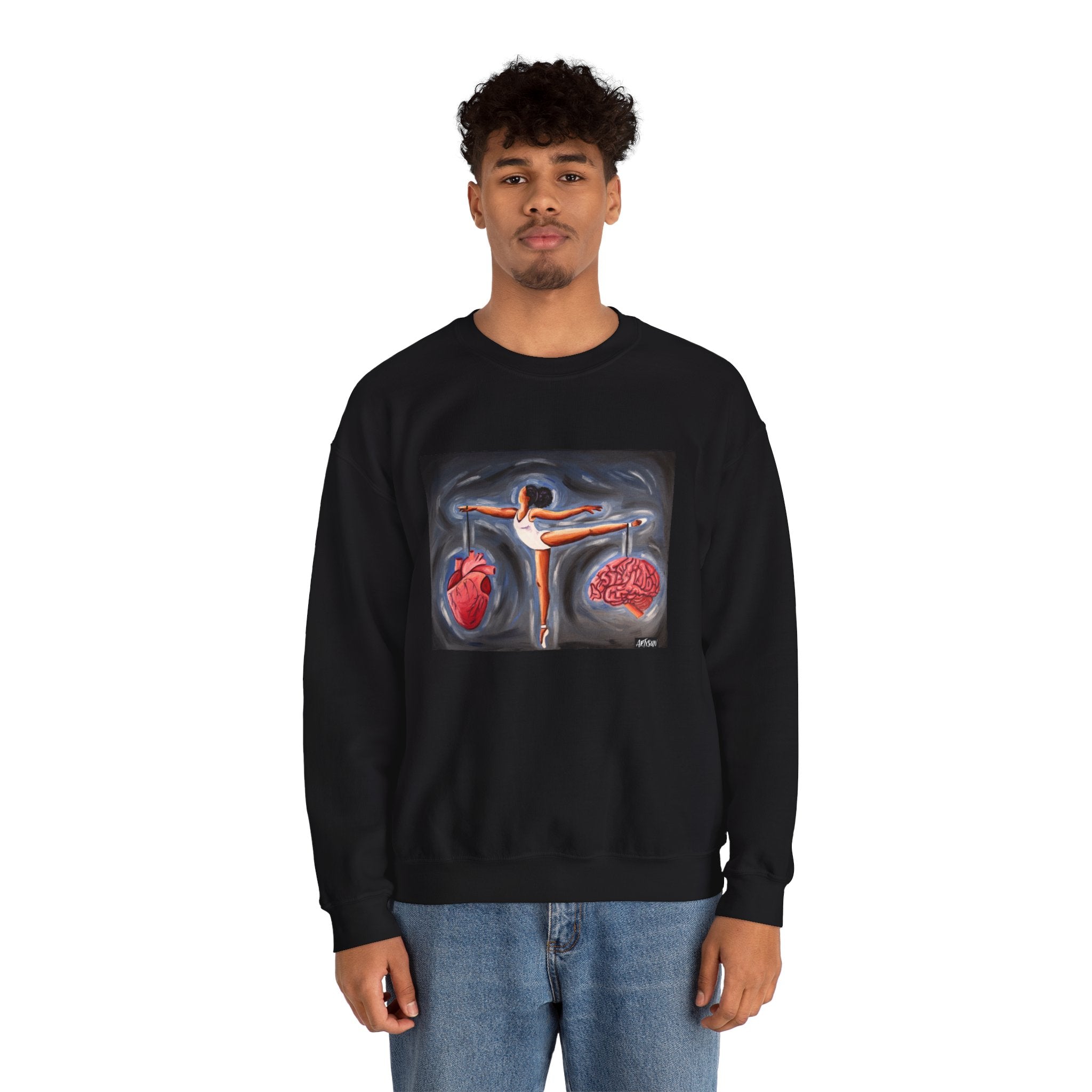 Heart vs Brain Sweatshirt