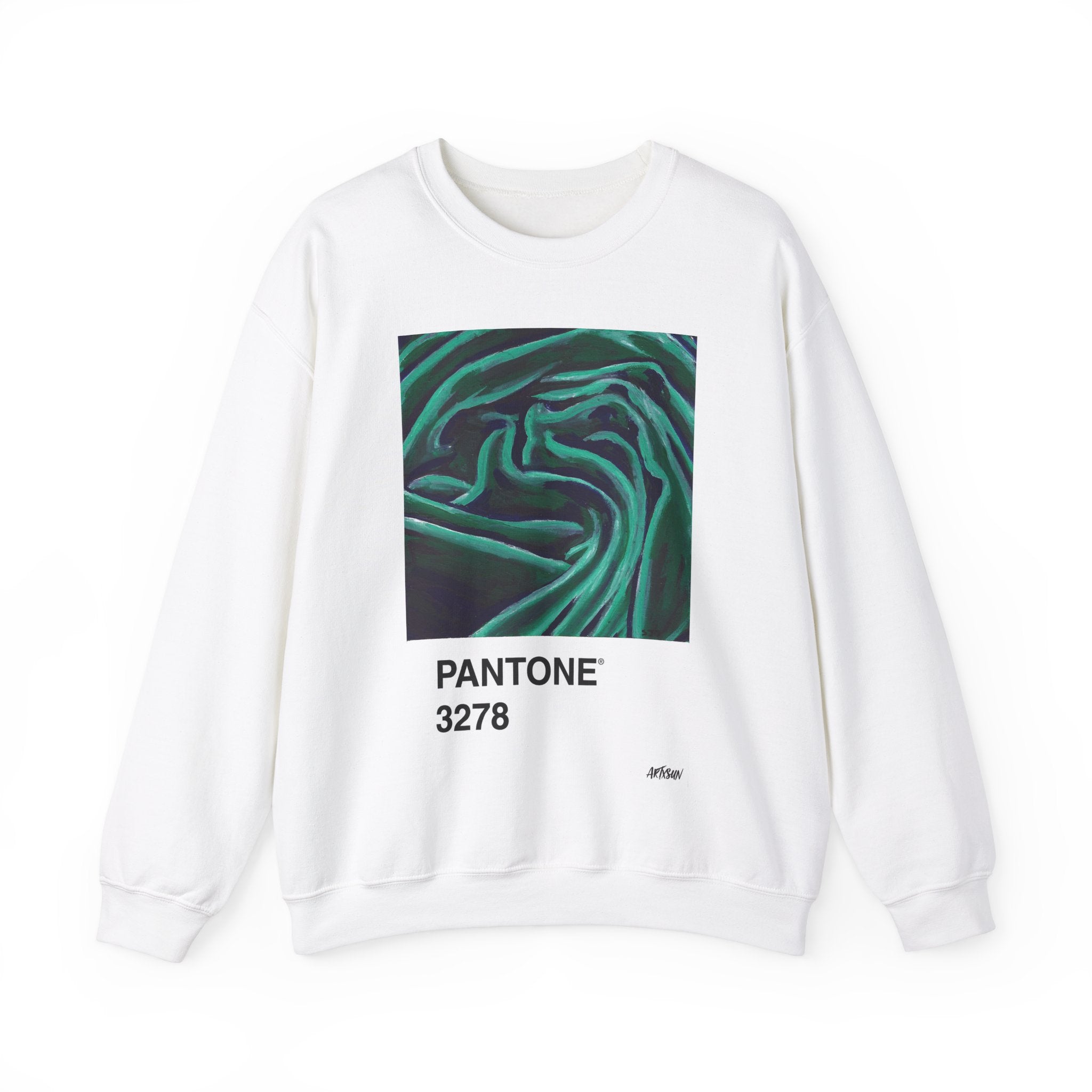 Pantone 19 Green Fabric Sweatshirt