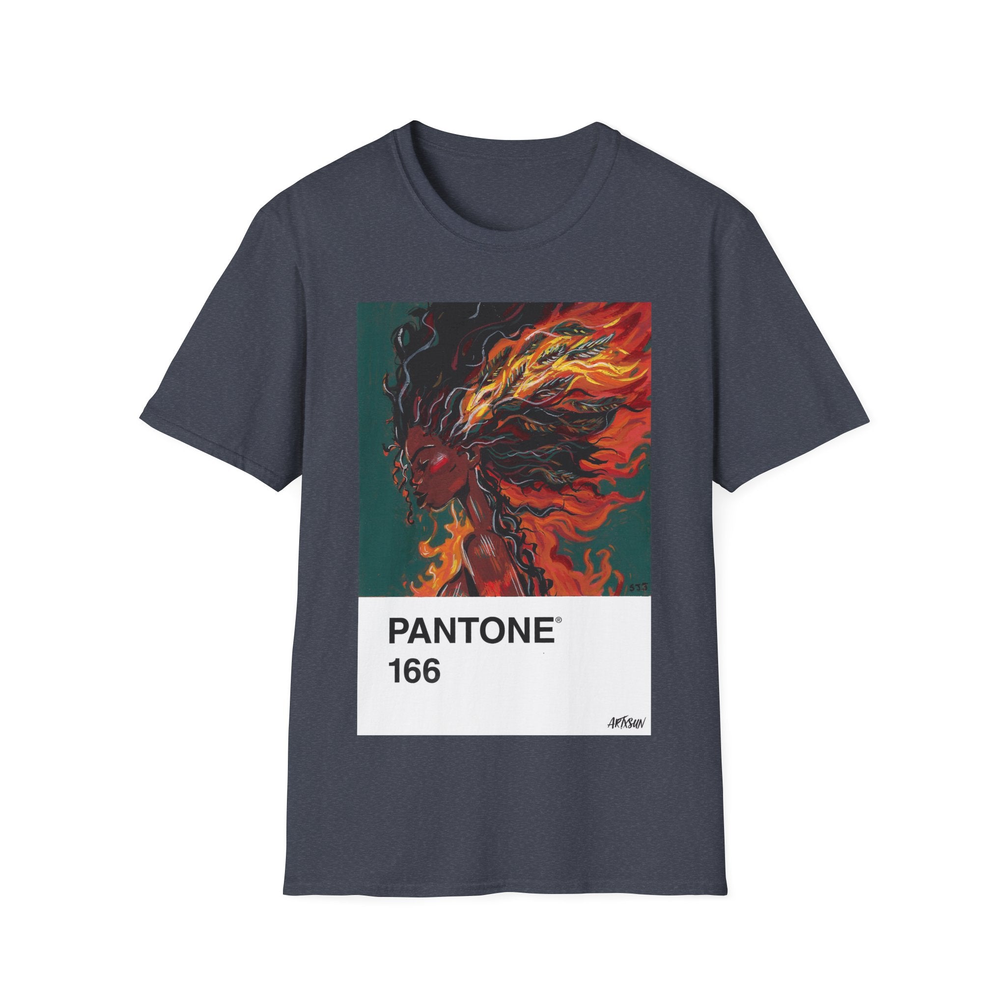 Pantone 4 Fire Short Sleeve Shirt