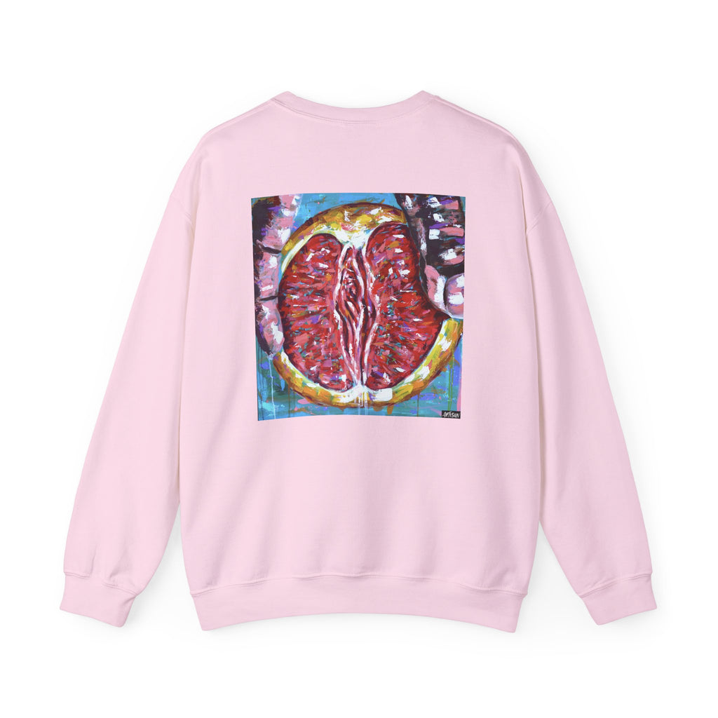 Ripe Essence Sweatshirt with Art on Back