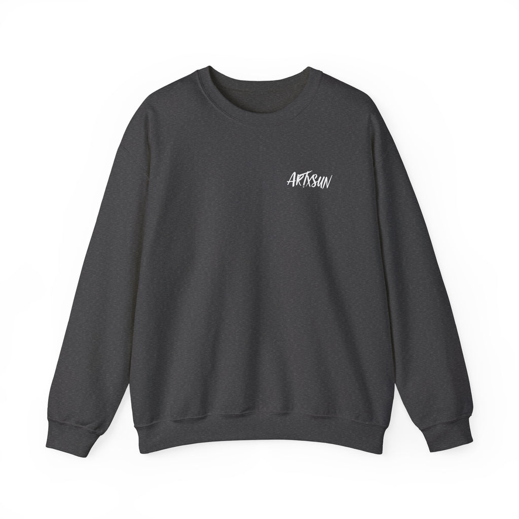 Pantone 20 Mahogany Sweatshirt with Art on Back