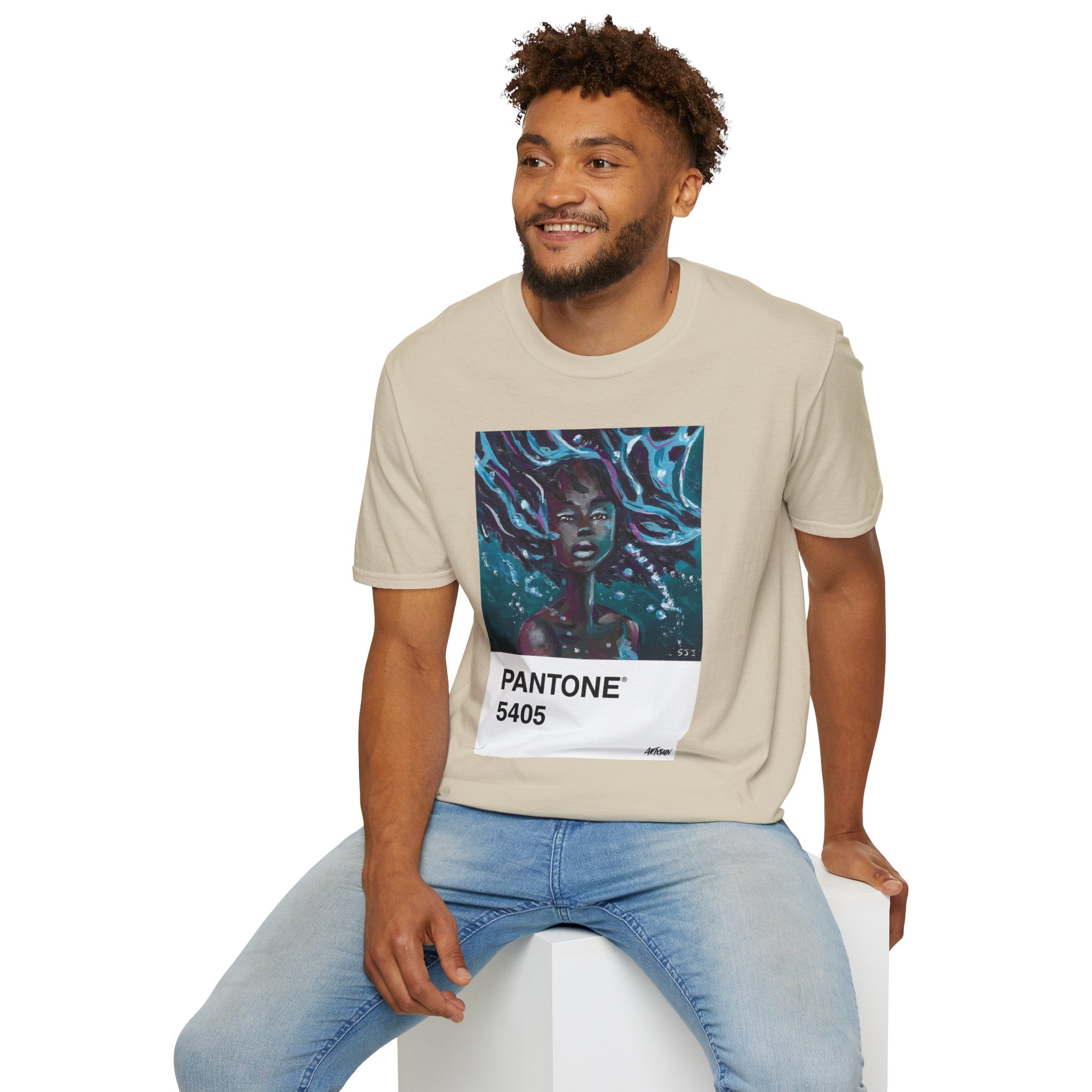 Pantone 1 Water Short Sleeve Shirt