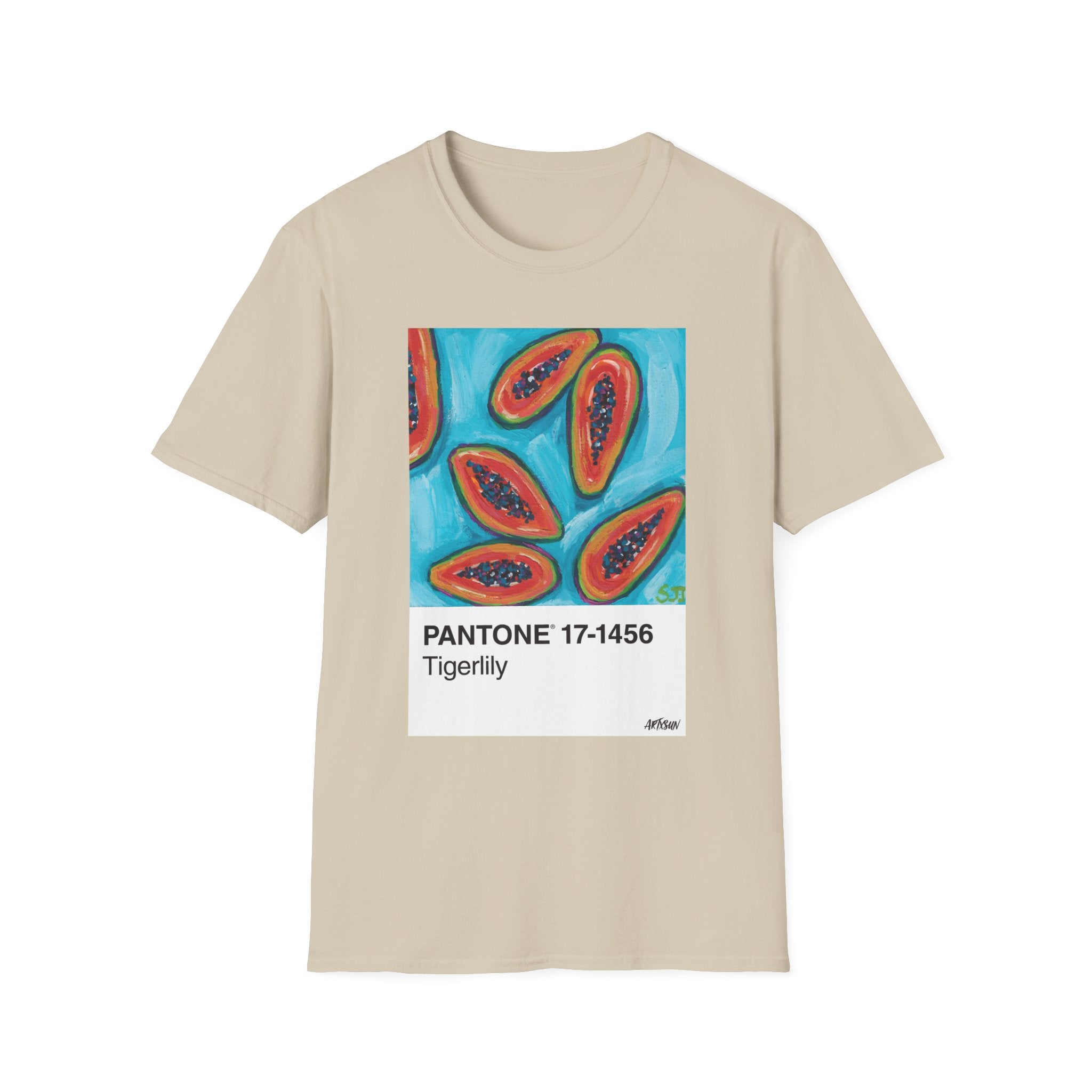 Pantone 16 Papayas Short Sleeve Shirt