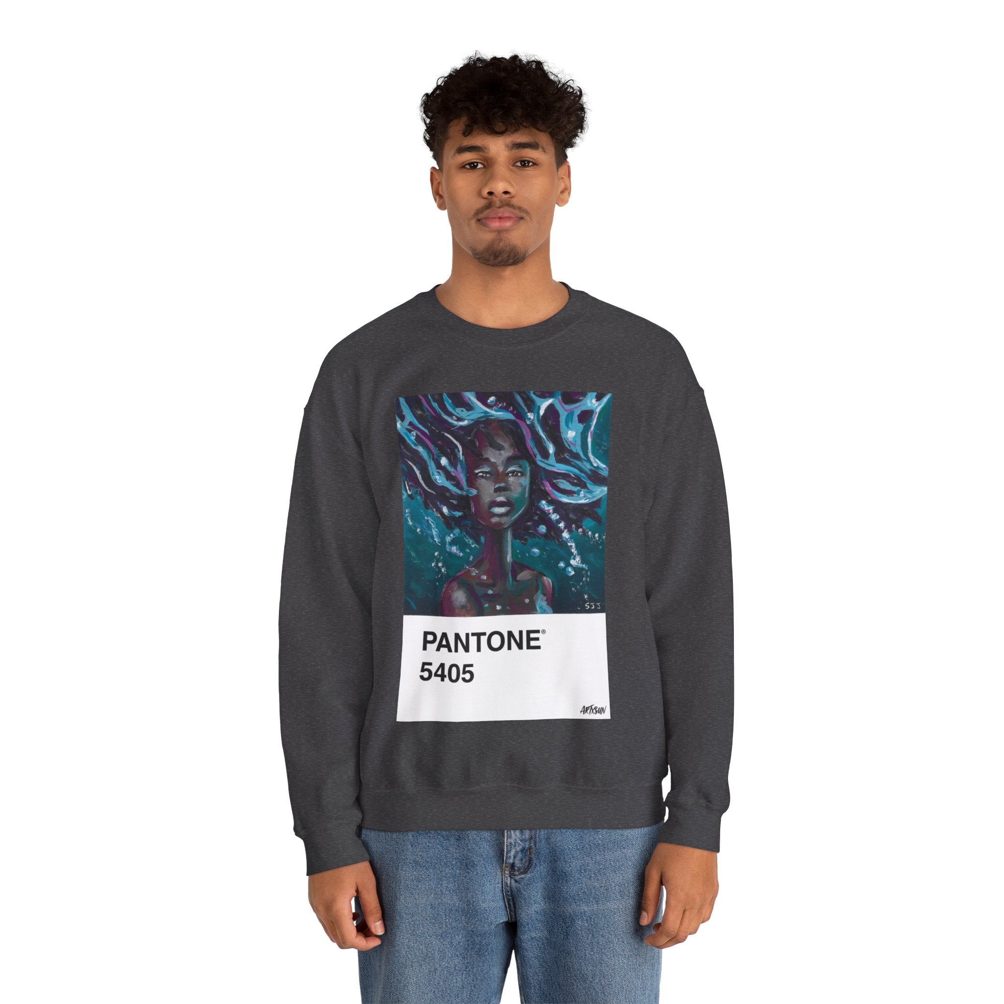 Pantone 1 Water Sweatshirt