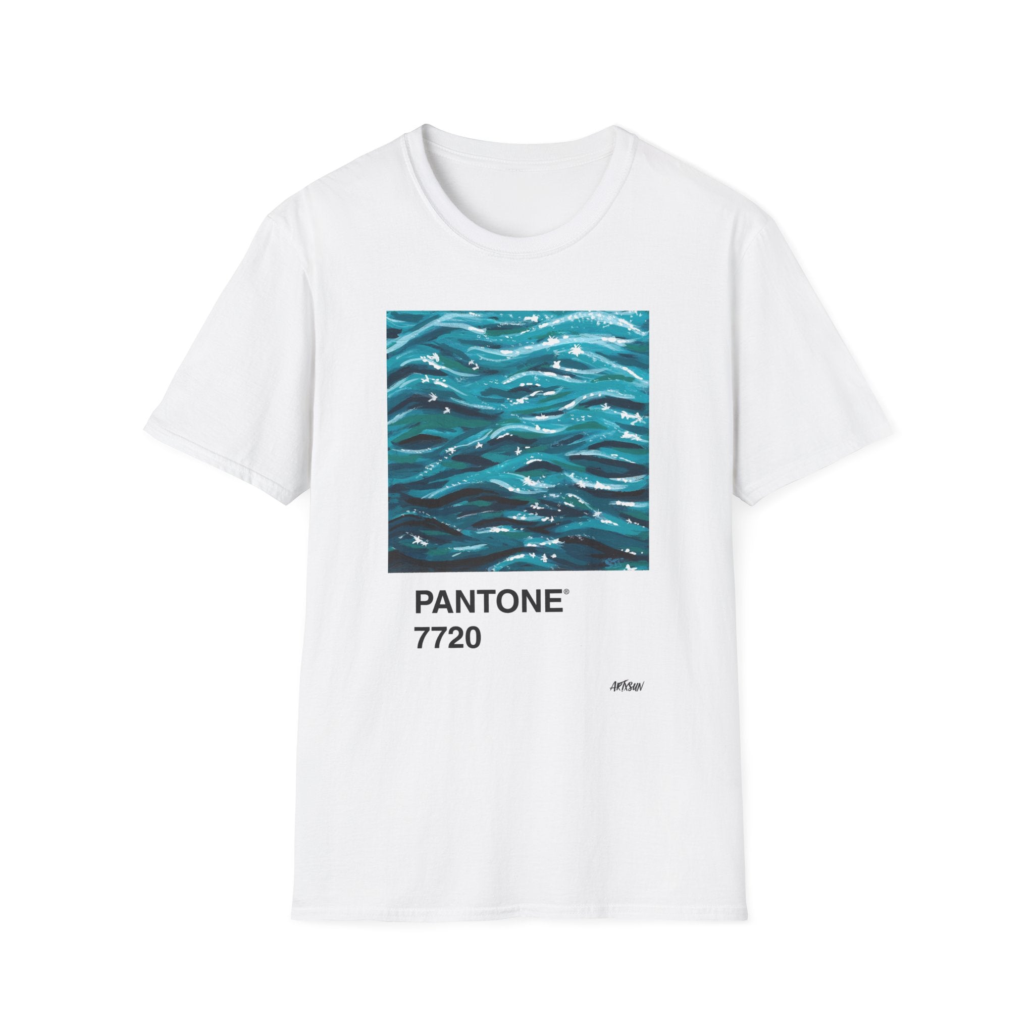 Pantone 17 Ocean Short Sleeve Shirt