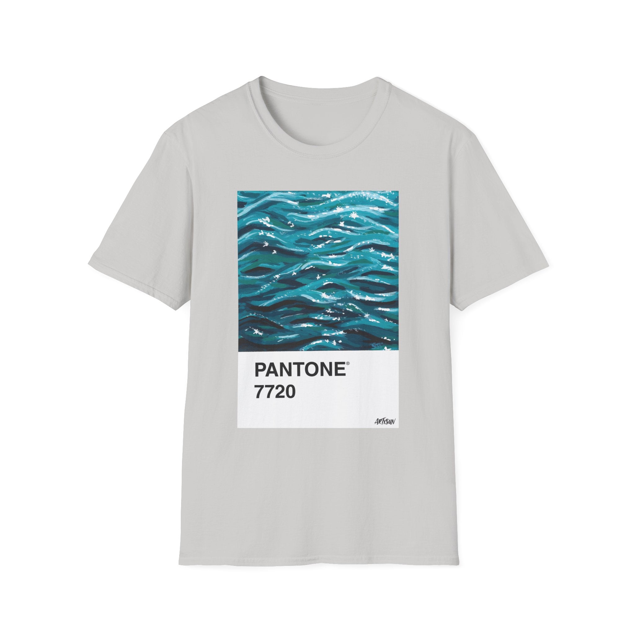 Pantone 17 Ocean Short Sleeve Shirt