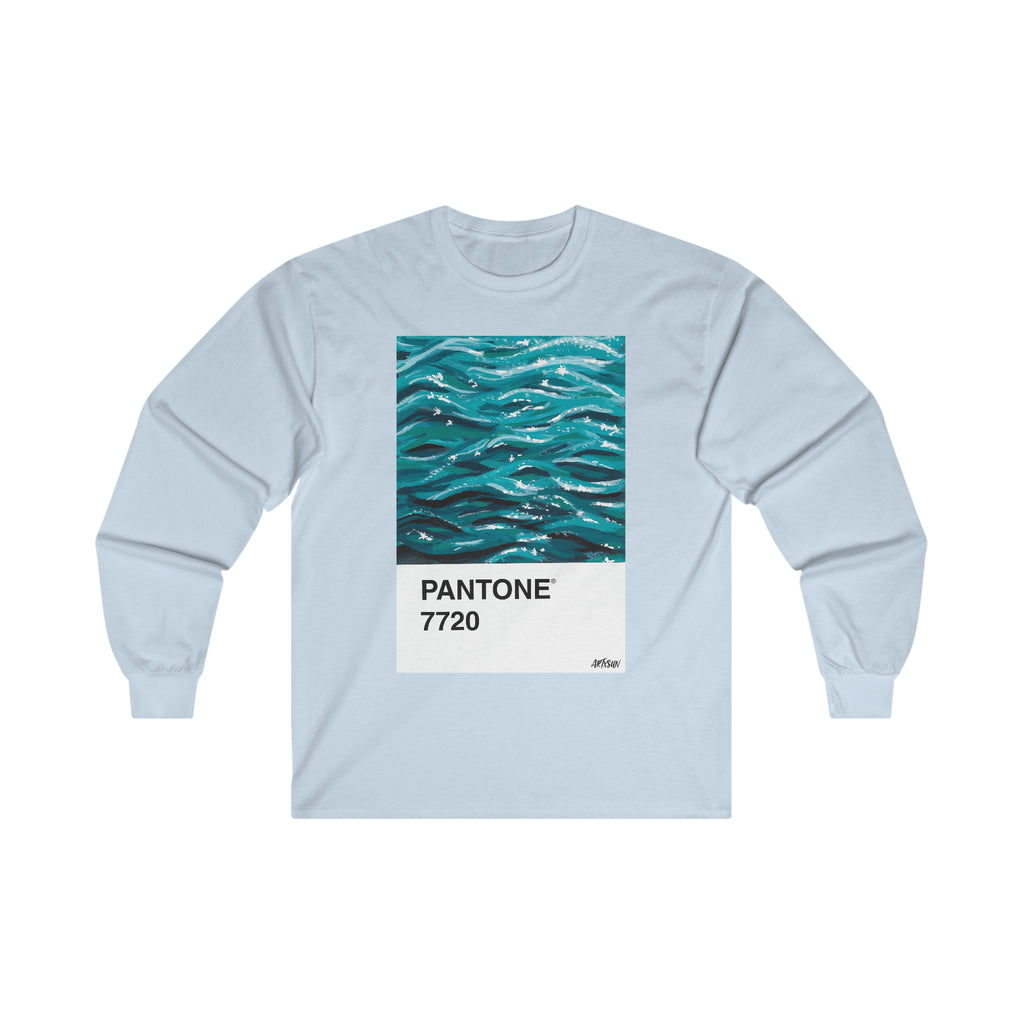 Pantone 17 Ocean Long Sleeve Shirt