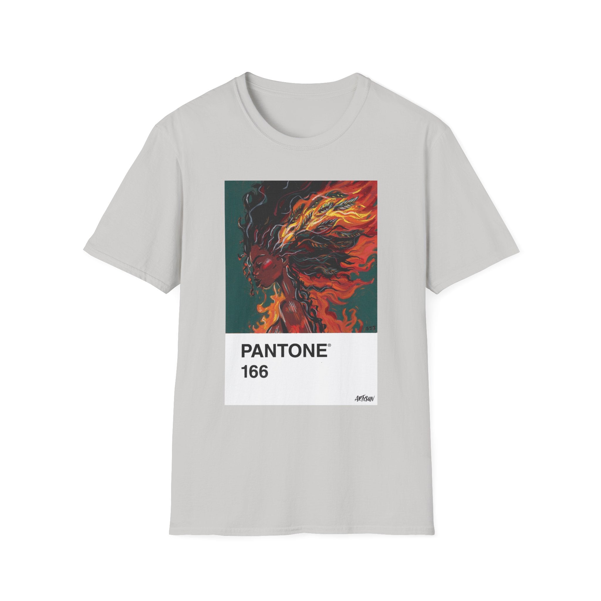 Pantone 4 Fire Short Sleeve Shirt