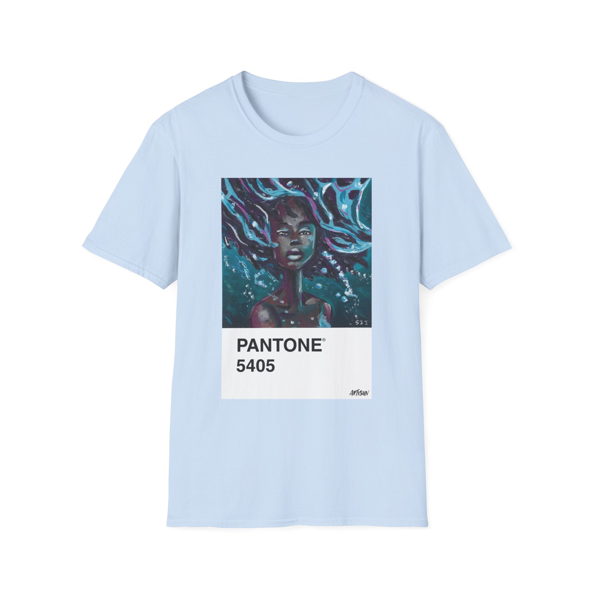 Pantone 1 Water Short Sleeve Shirt