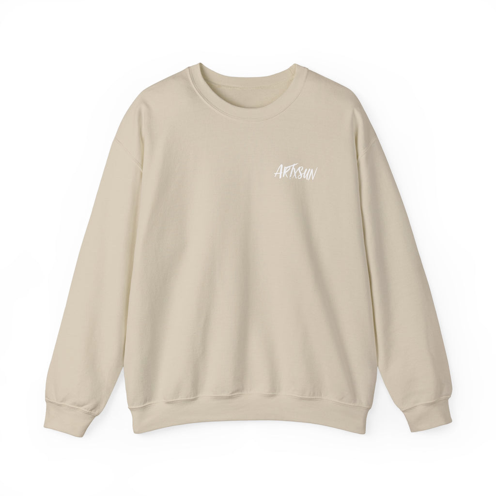 Pantone 10 Mushroom Sweatshirt with Art on Back