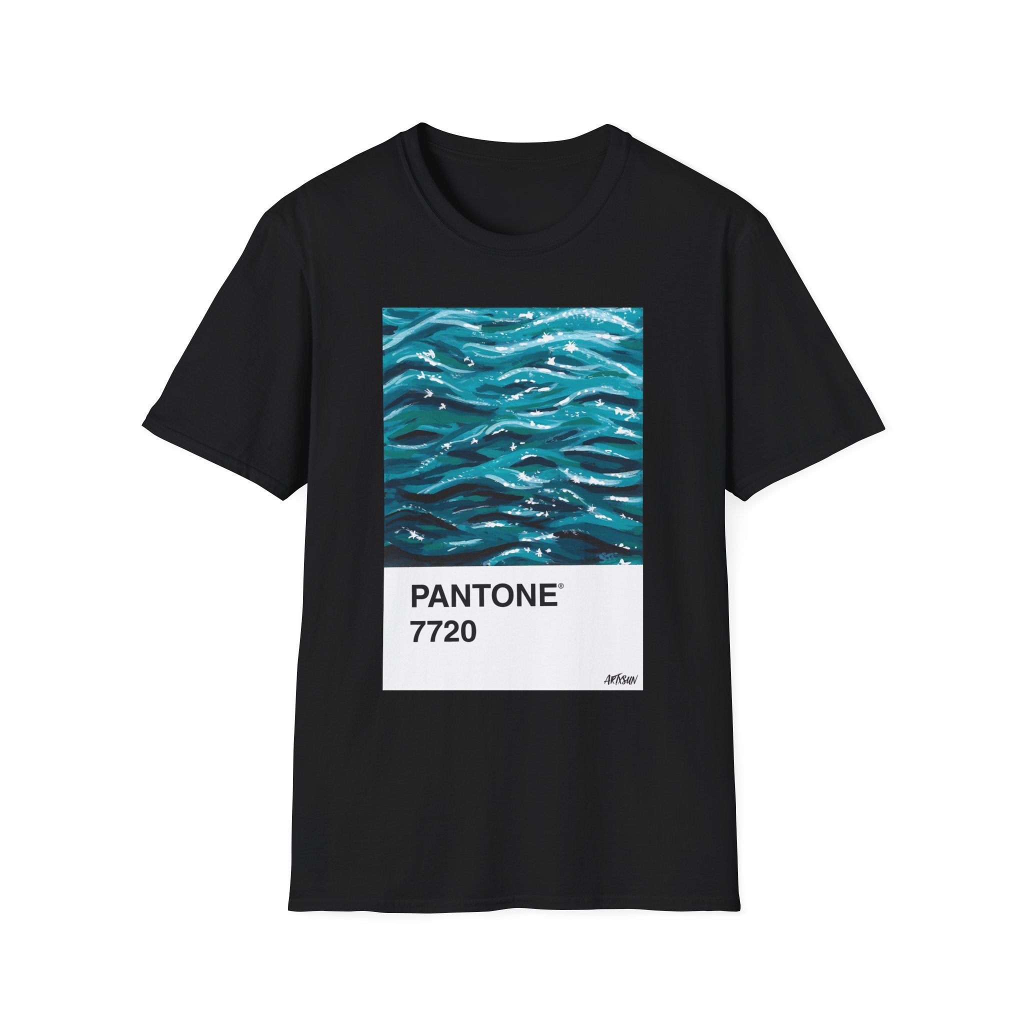 Pantone 17 Ocean Short Sleeve Shirt