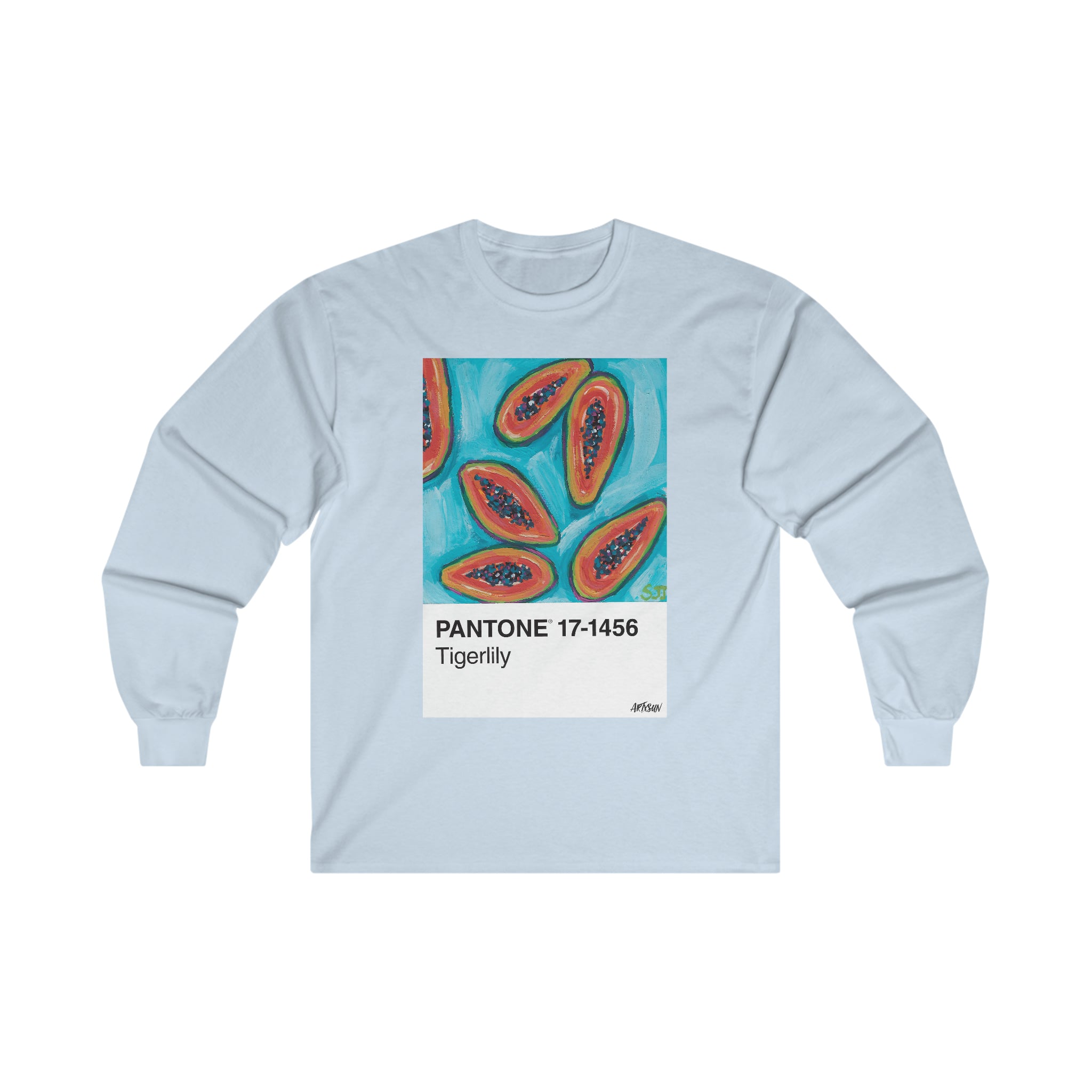 Pantone 16 Papayas Long Sleeve Shirt