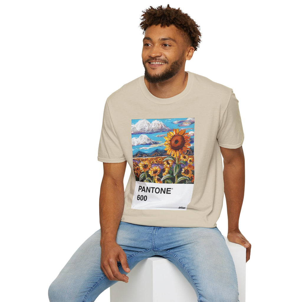 Pantone 14 Sunflower Field Short Sleeve Shirt