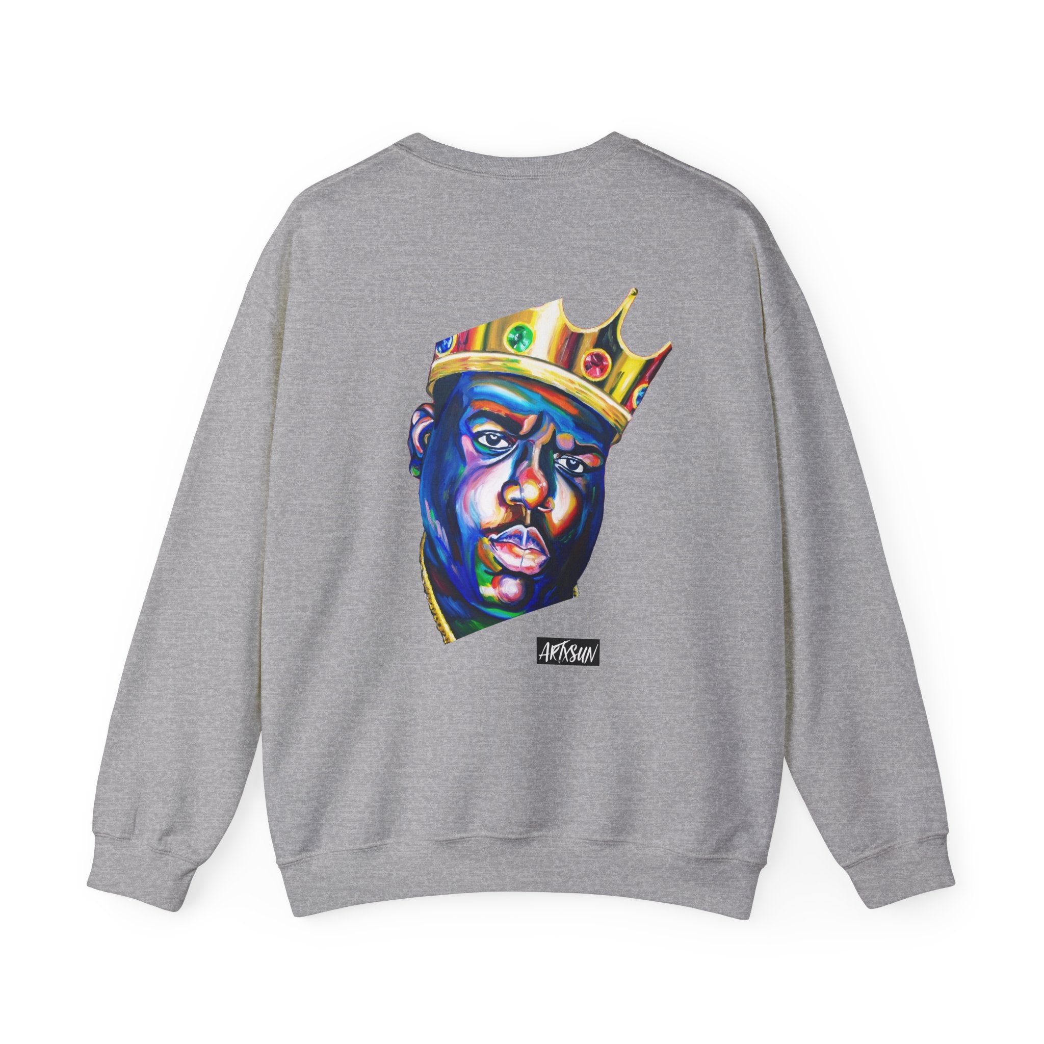 Biggie Sweatshirt with Art on Back