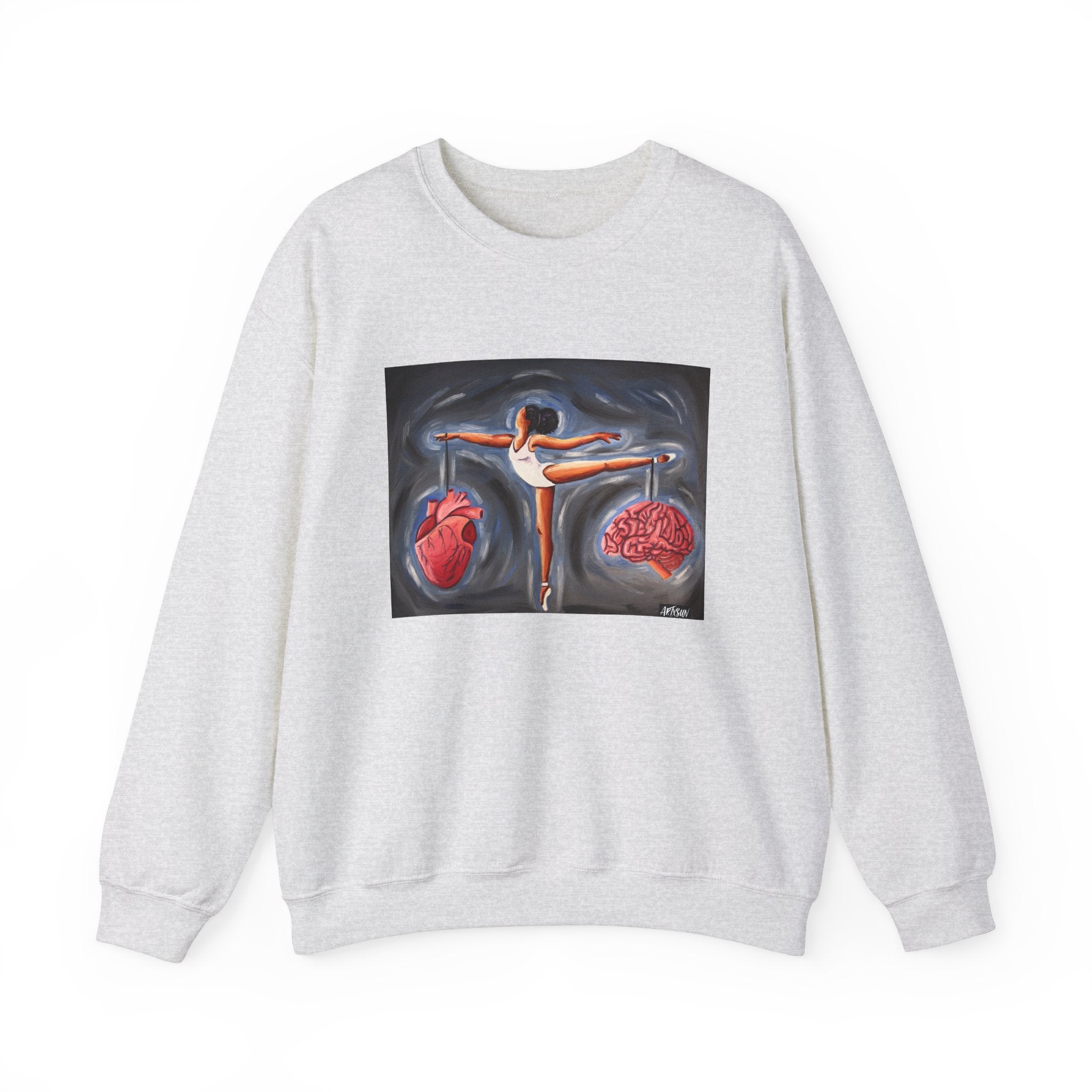 Heart vs Brain Sweatshirt