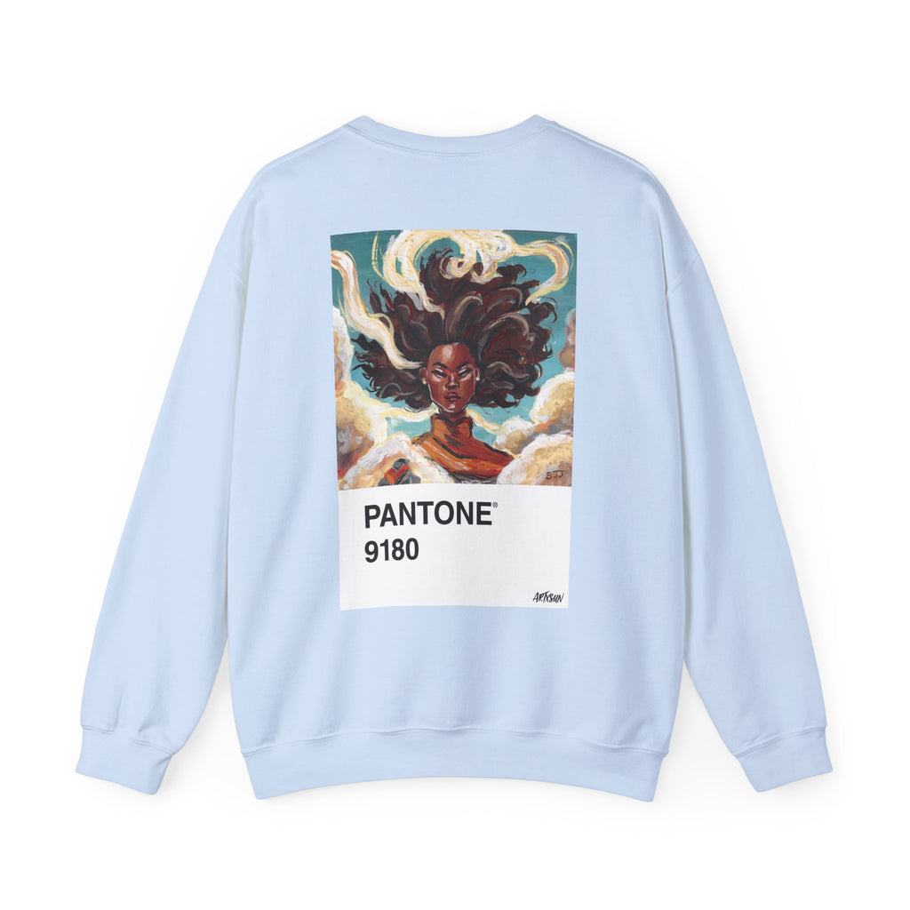 Pantone 3 Air Sweatshirt with Art on Back