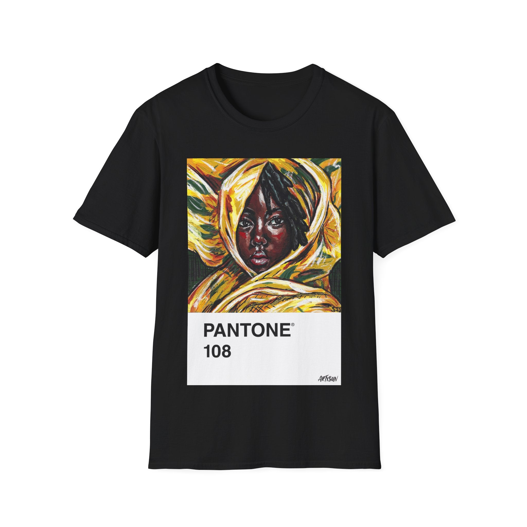 Pantone 9 Yellow Short Sleeve Shirt