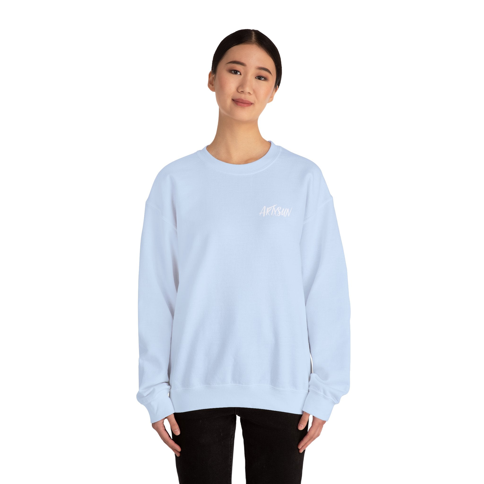 Pantone 20 Mahogany Sweatshirt with Art on Back