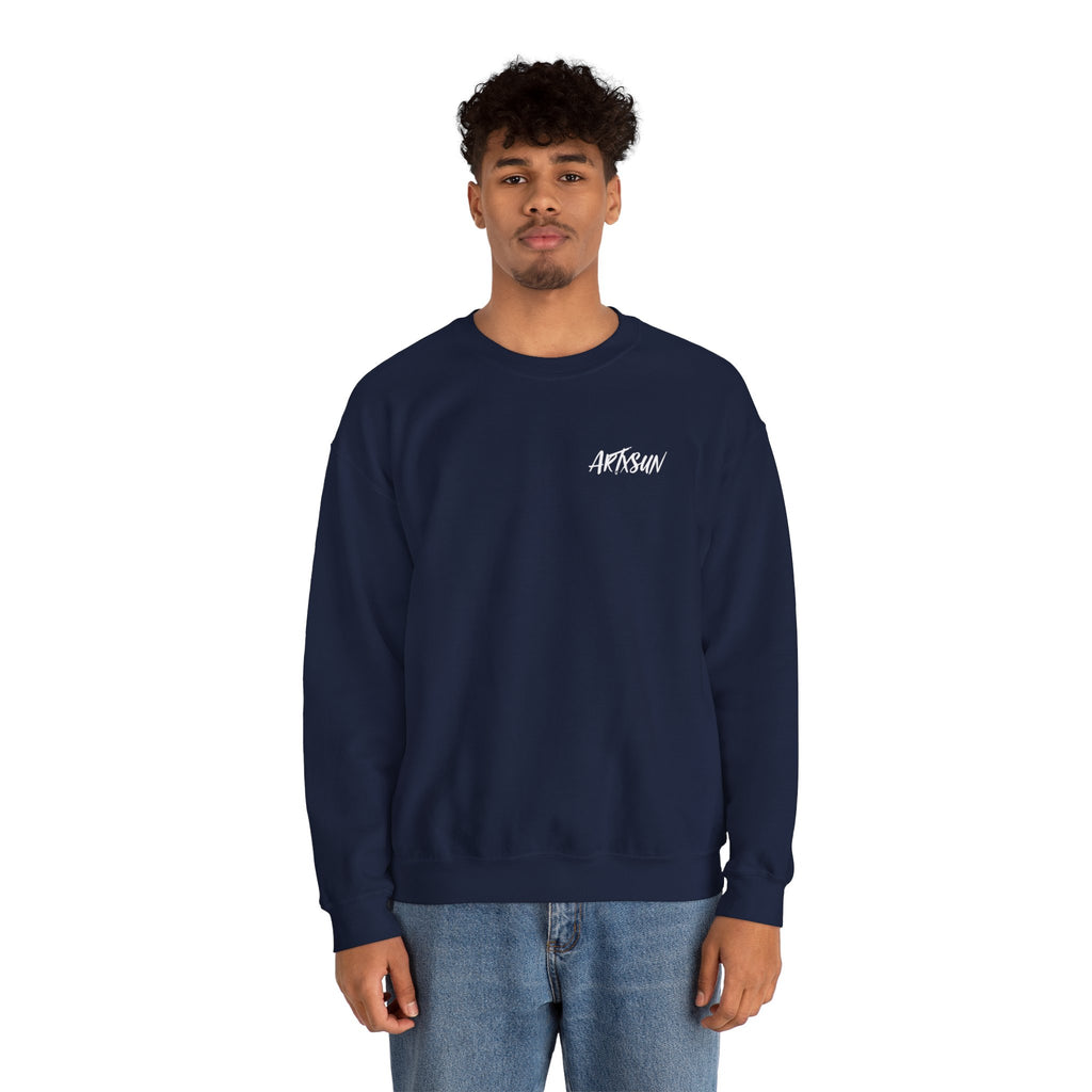 Pantone 2 Earth Sweatshirt with Art on Back