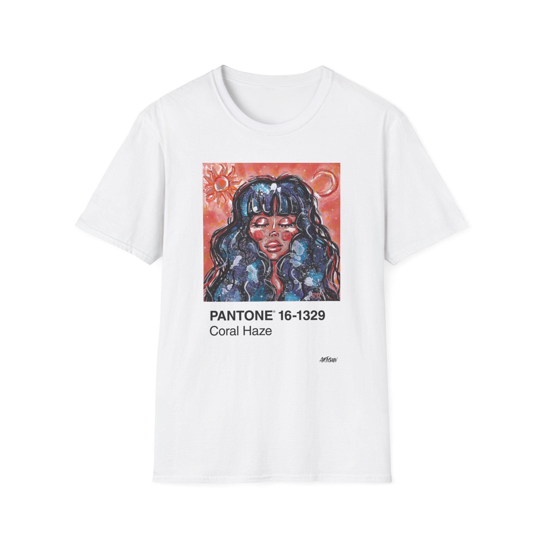 Pantone 5 Galaxy Girl Short Sleeve Shirt