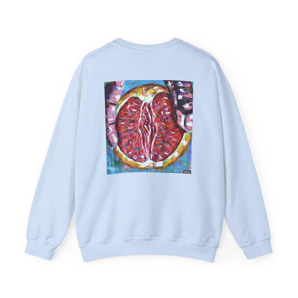 Ripe Essence Sweatshirt with Art on Back