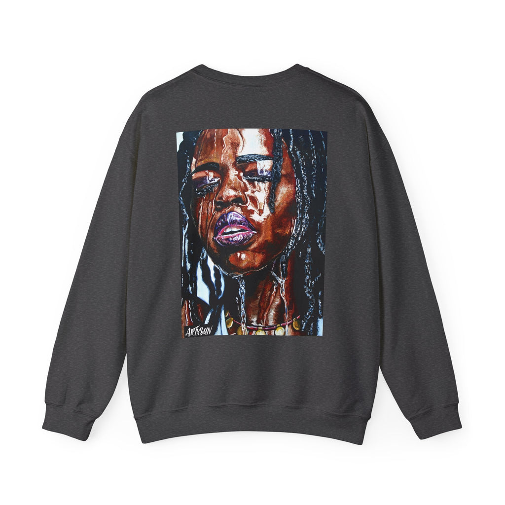 Lauryn Hill Sweatshirt with Art on Back