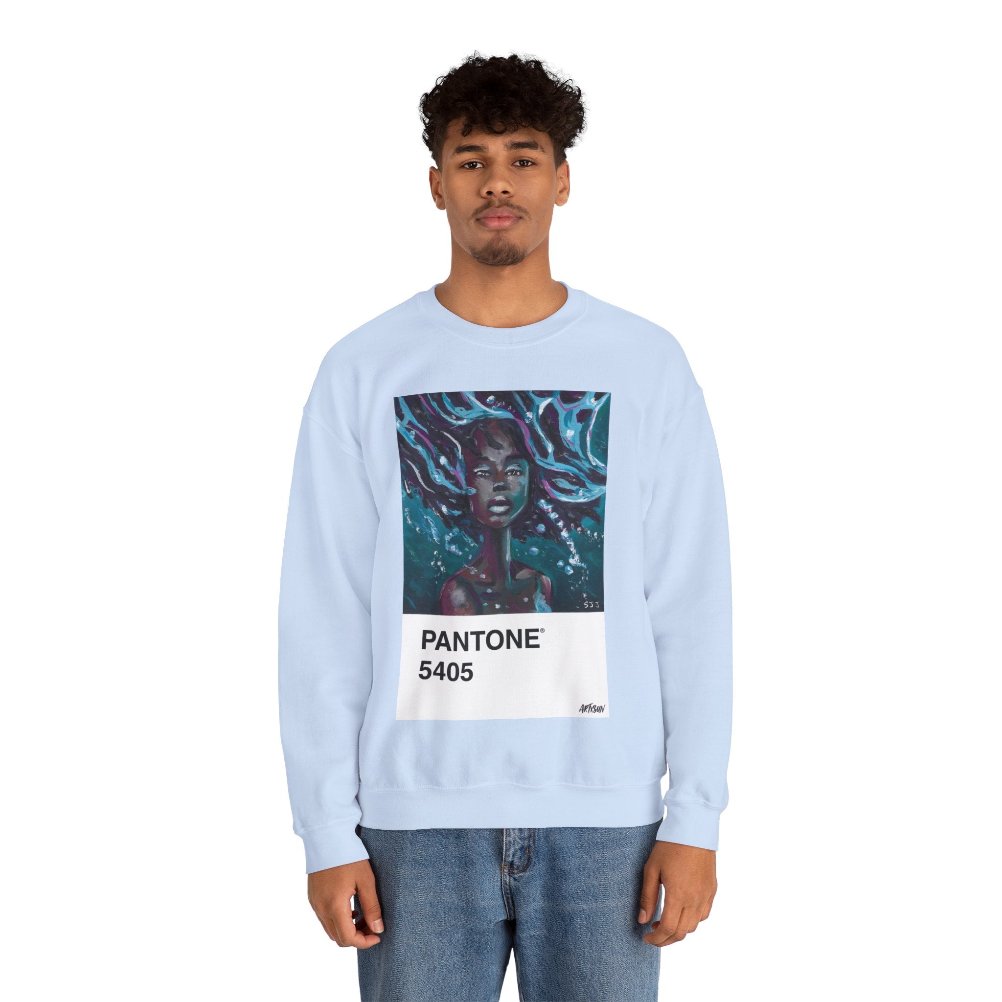 Pantone 1 Water Sweatshirt