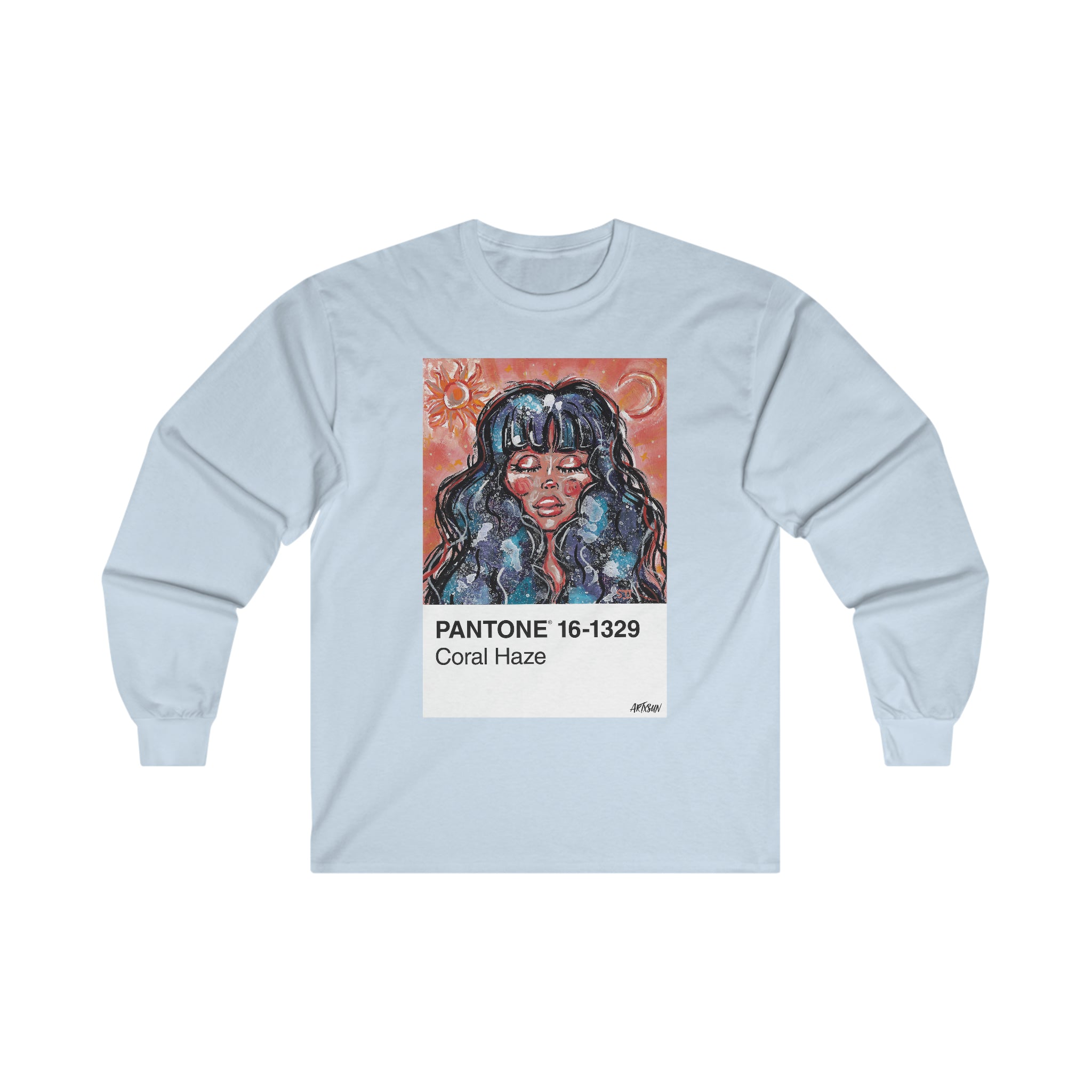 Pantone 5 Galaxy Girl Long Sleeve Shirt