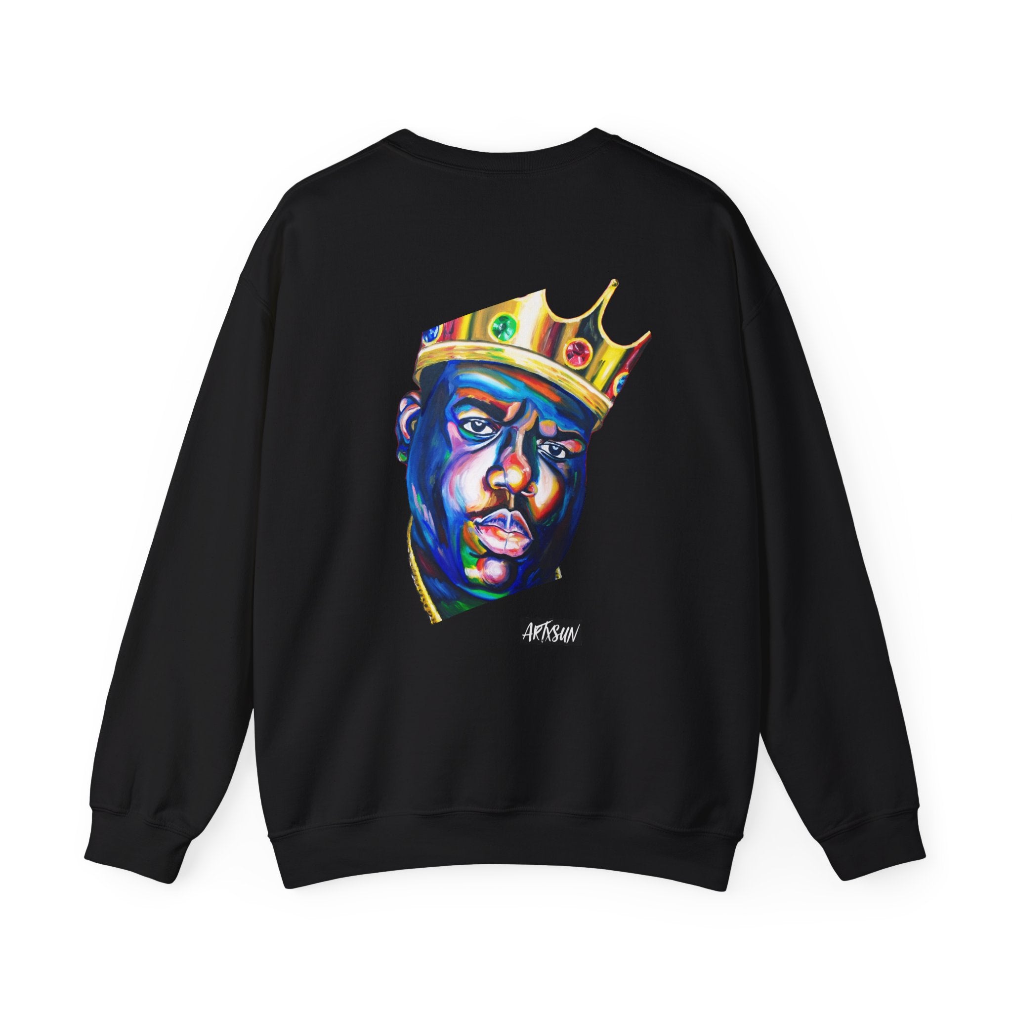 Biggie Sweatshirt with Art on Back