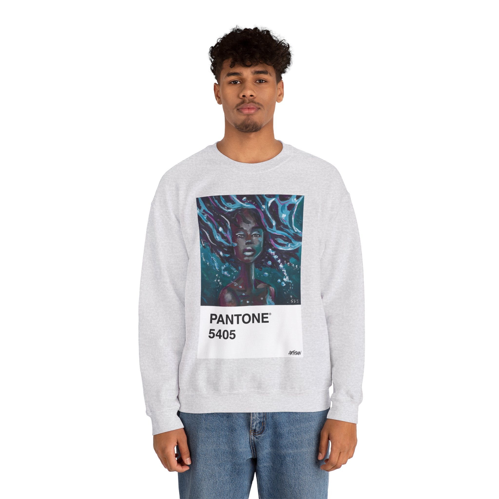 Pantone 1 Water Sweatshirt