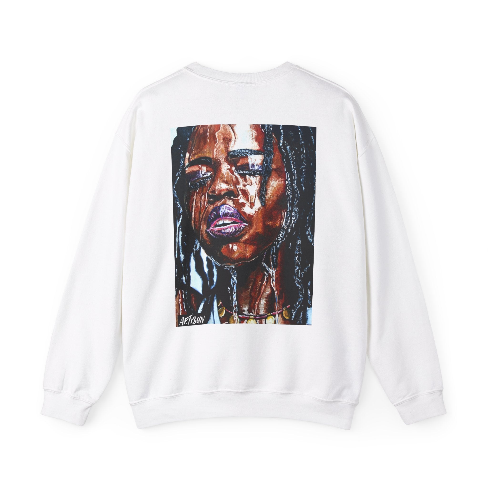 Lauryn Hill Sweatshirt with Art on Back