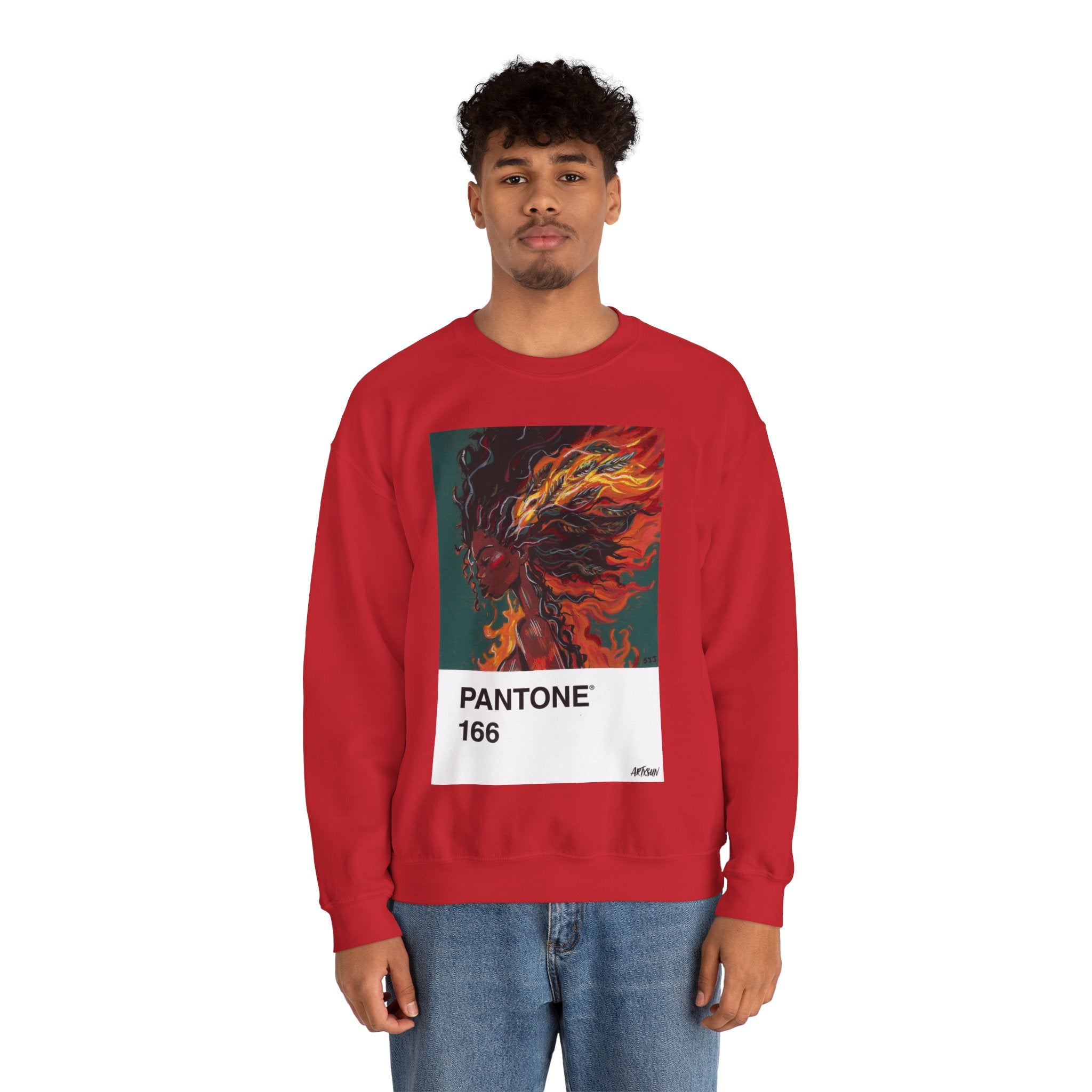 Pantone 4 Fire Sweatshirt