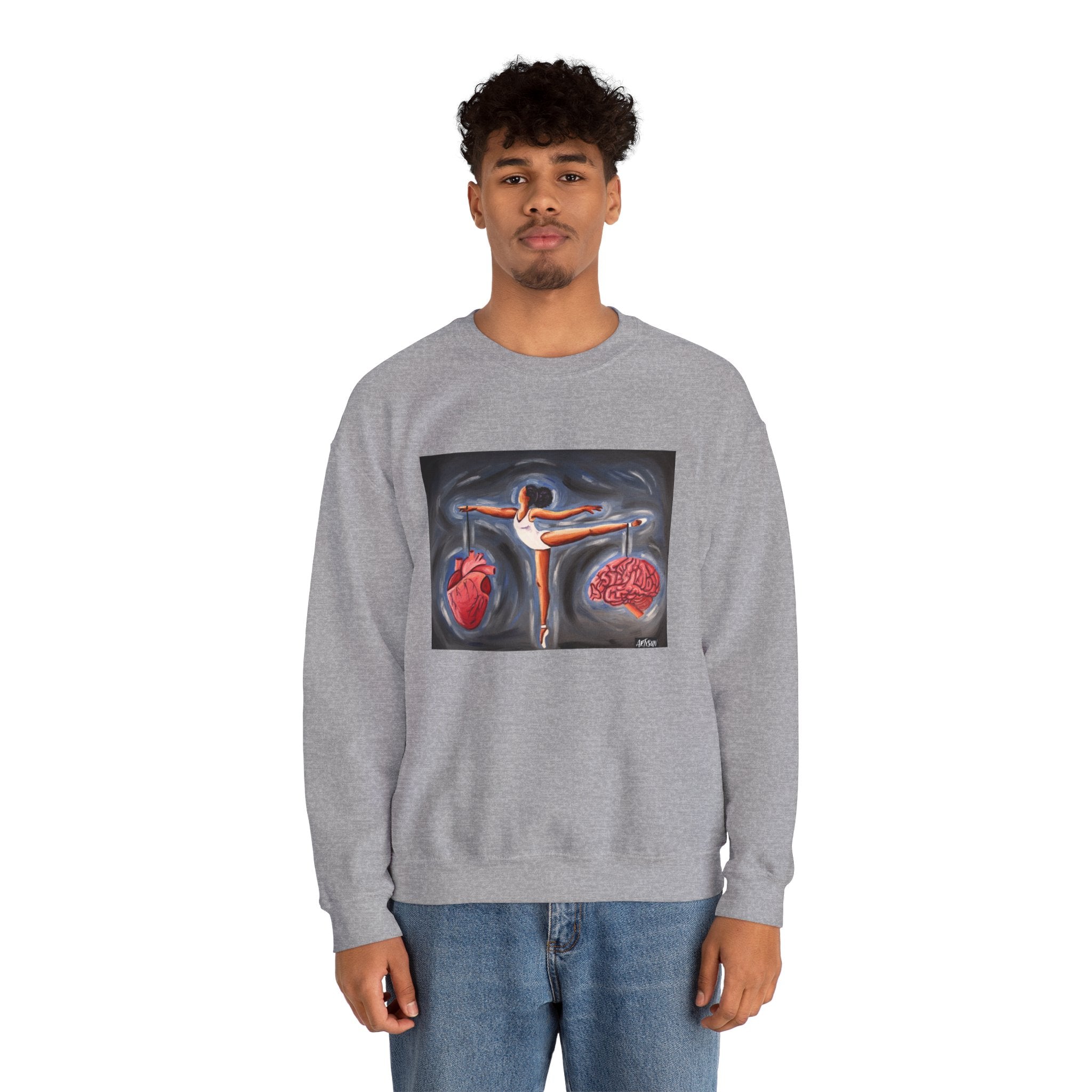 Heart vs Brain Sweatshirt