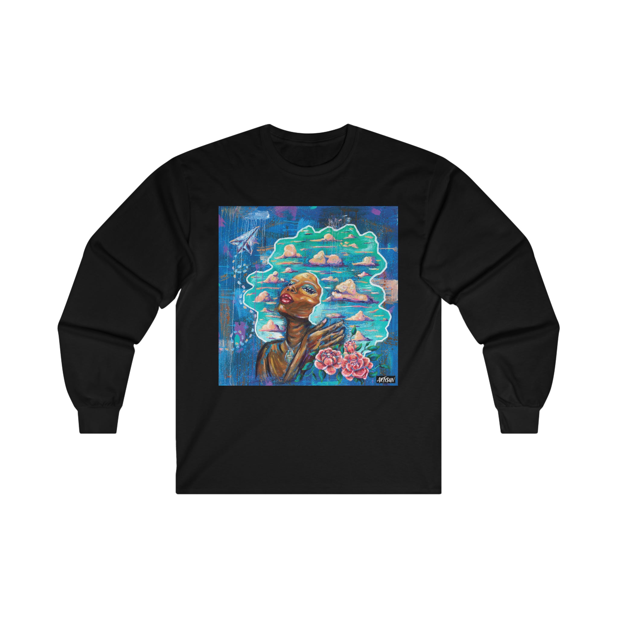 Paper Plane Dreams Long Sleeve Shirt