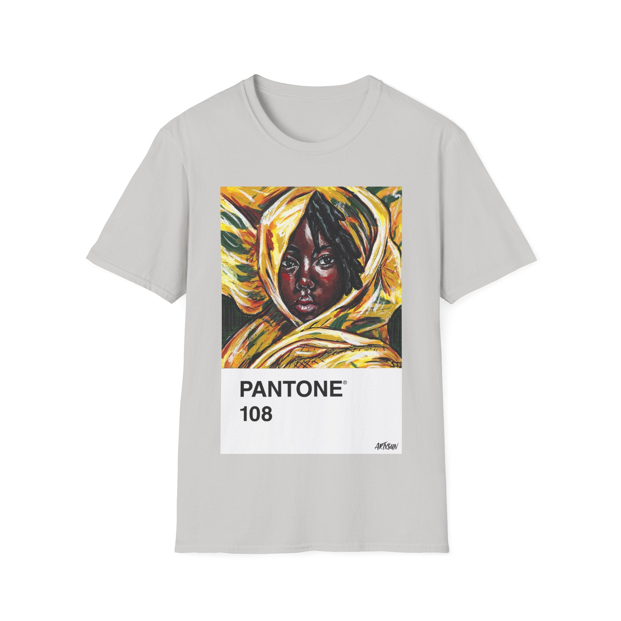 Pantone 9 Yellow Short Sleeve Shirt