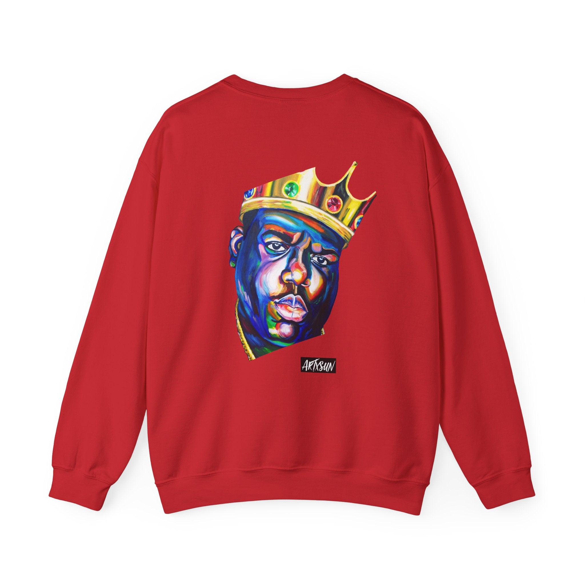 Biggie Sweatshirt with Art on Back