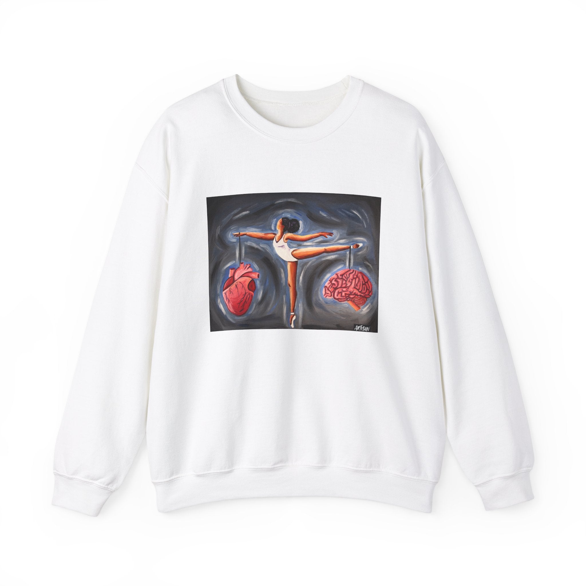 Heart vs Brain Sweatshirt