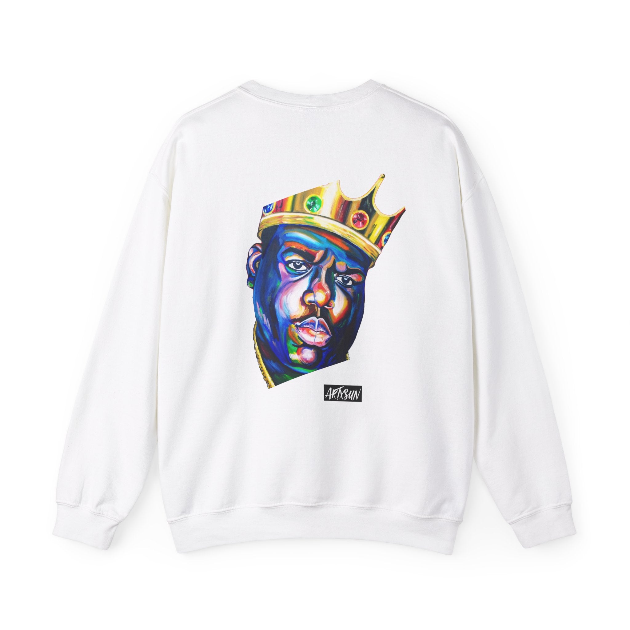 Biggie Sweatshirt with Art on Back