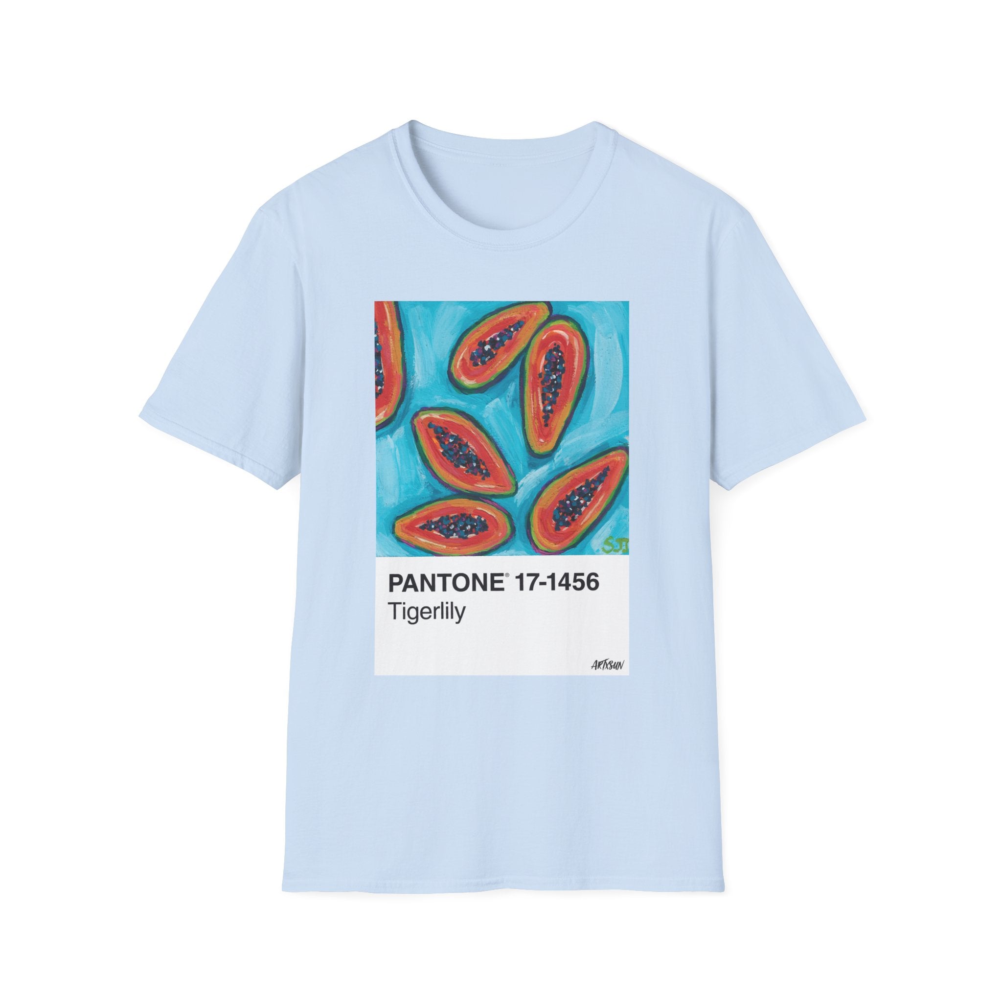 Pantone 16 Papayas Short Sleeve Shirt