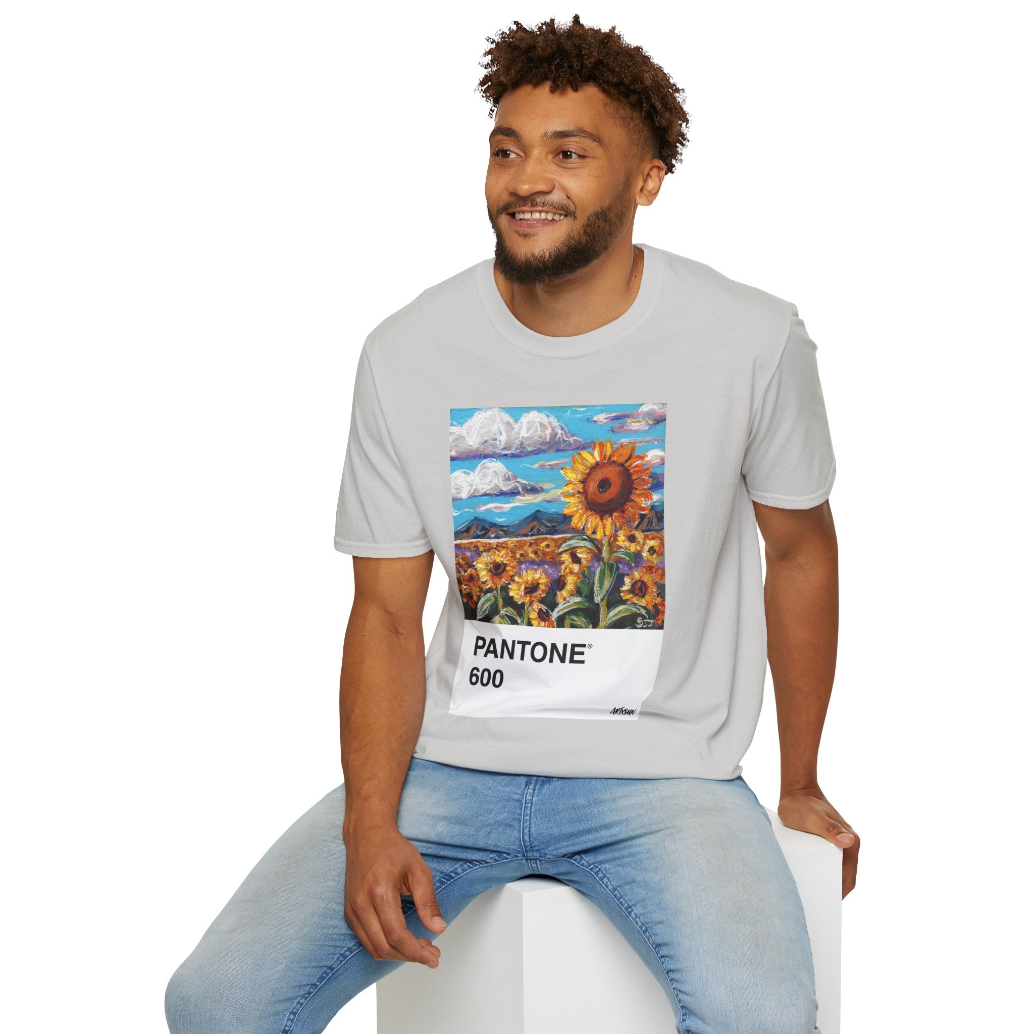 Pantone 14 Sunflower Field Short Sleeve Shirt