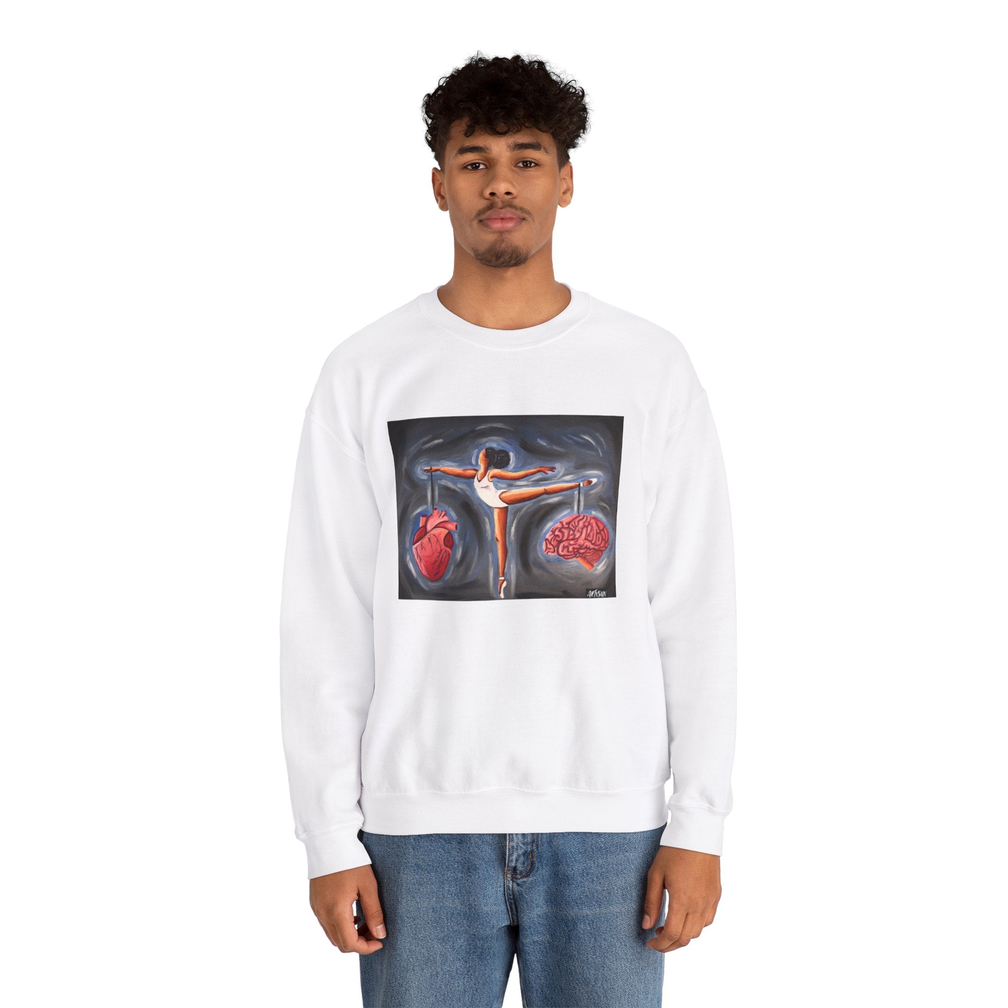 Heart vs Brain Sweatshirt