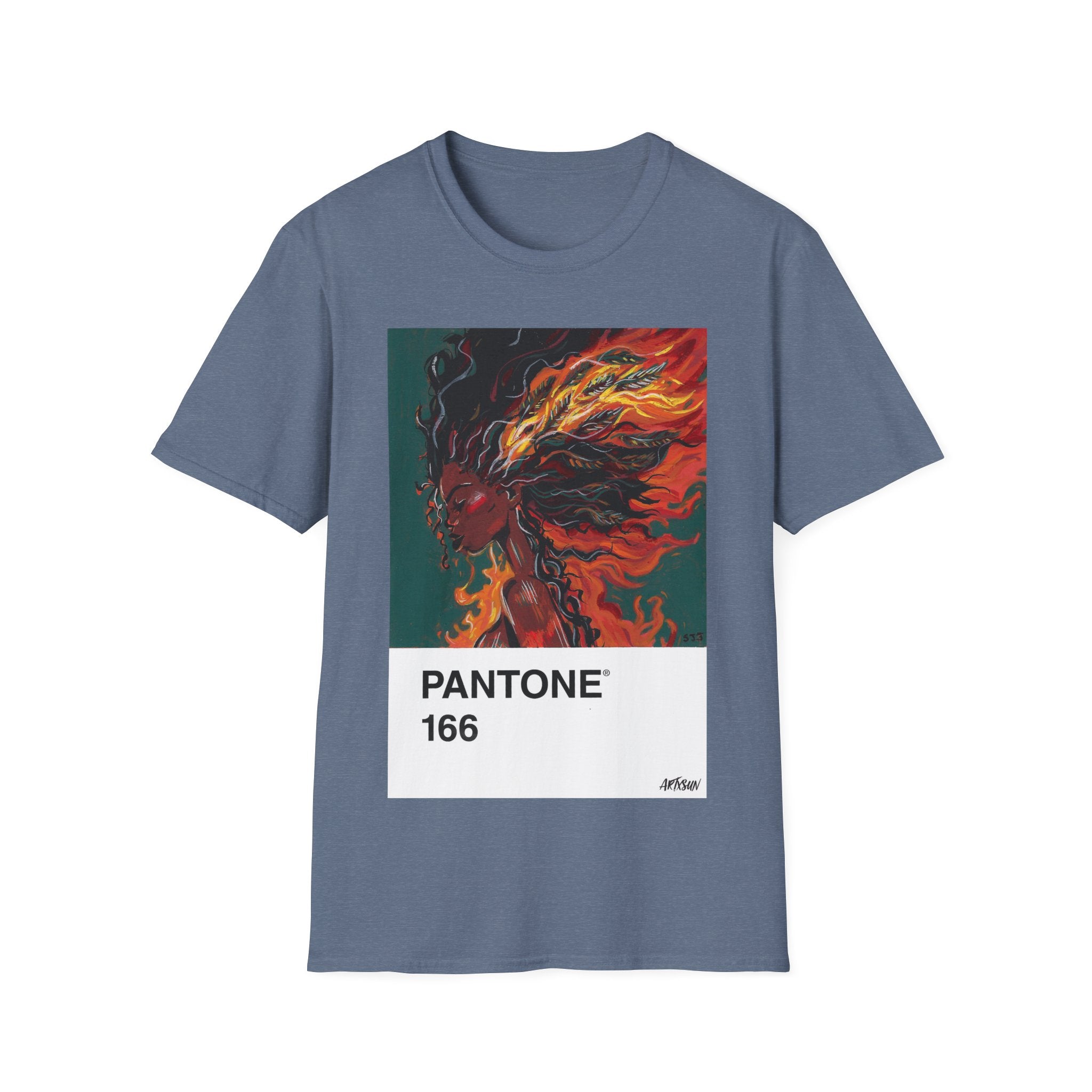 Pantone 4 Fire Short Sleeve Shirt