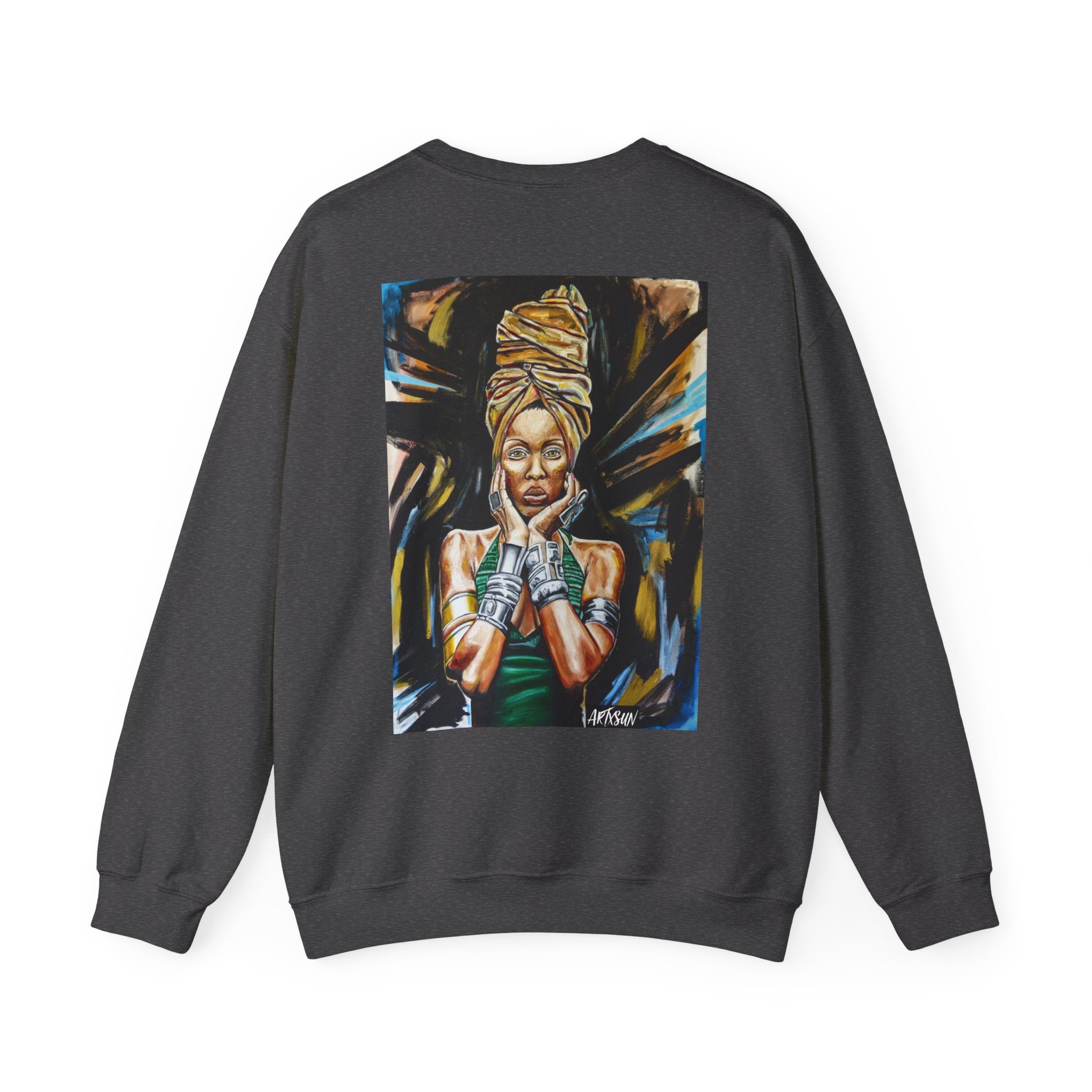 Erykah Badu Sweatshirt with Art on Back